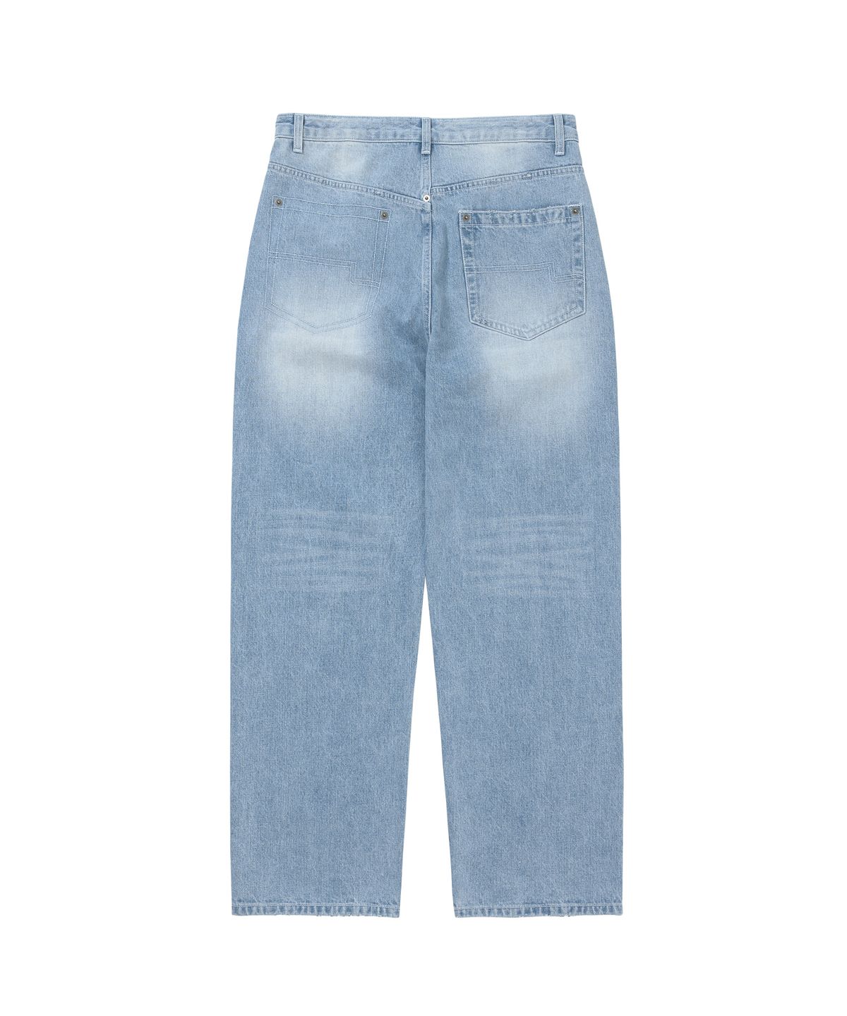 웰빙익스프레스(WELLBEING EXPRESS) Fake Pocket Denim Light Blue