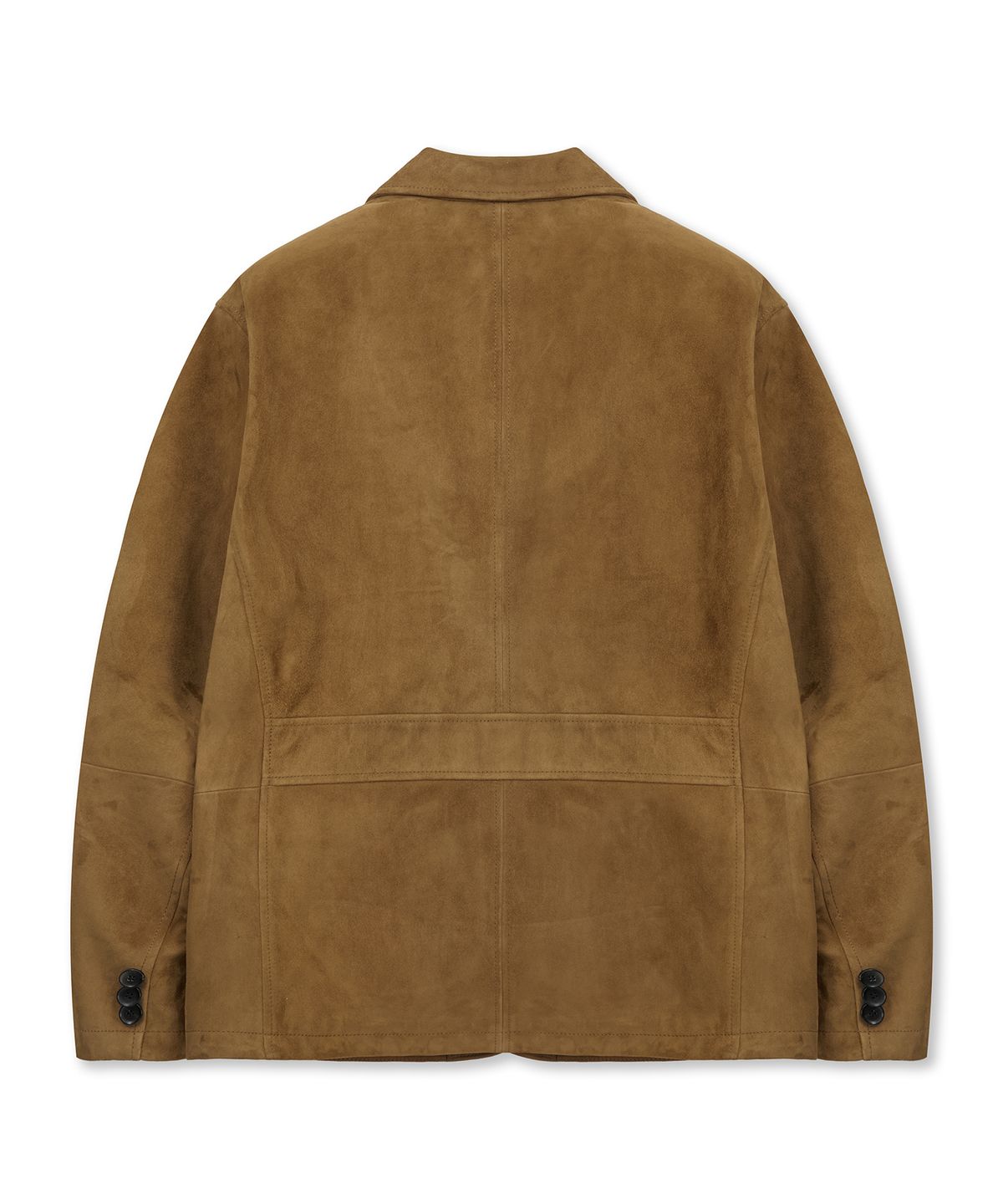 언지미크(UNGIMMICK) SUEDE TAILORED JACKET (CAMEL / GOATSKIN)