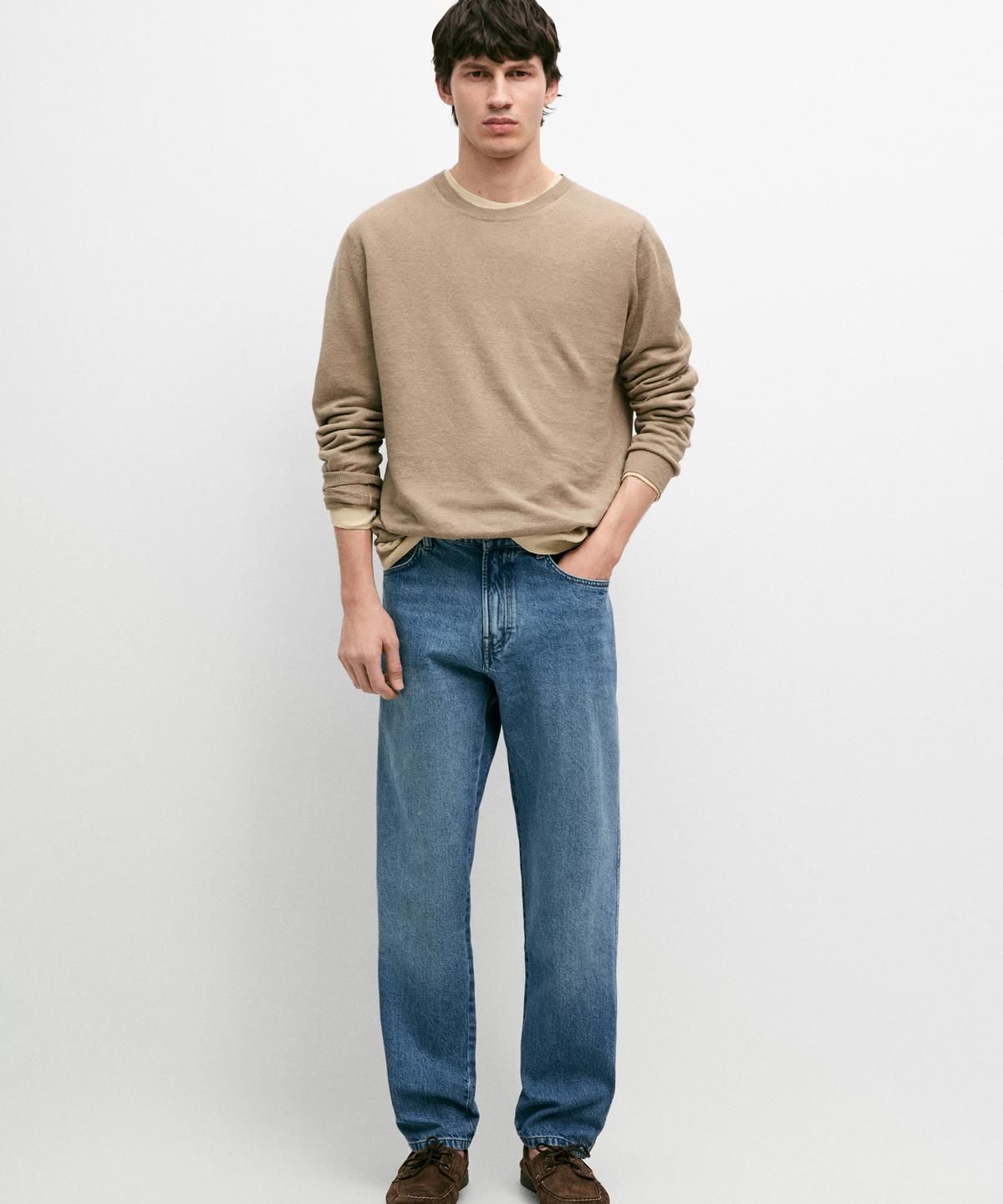 마시모두띠(MASSIMO DUTTI) 테이퍼드핏 진