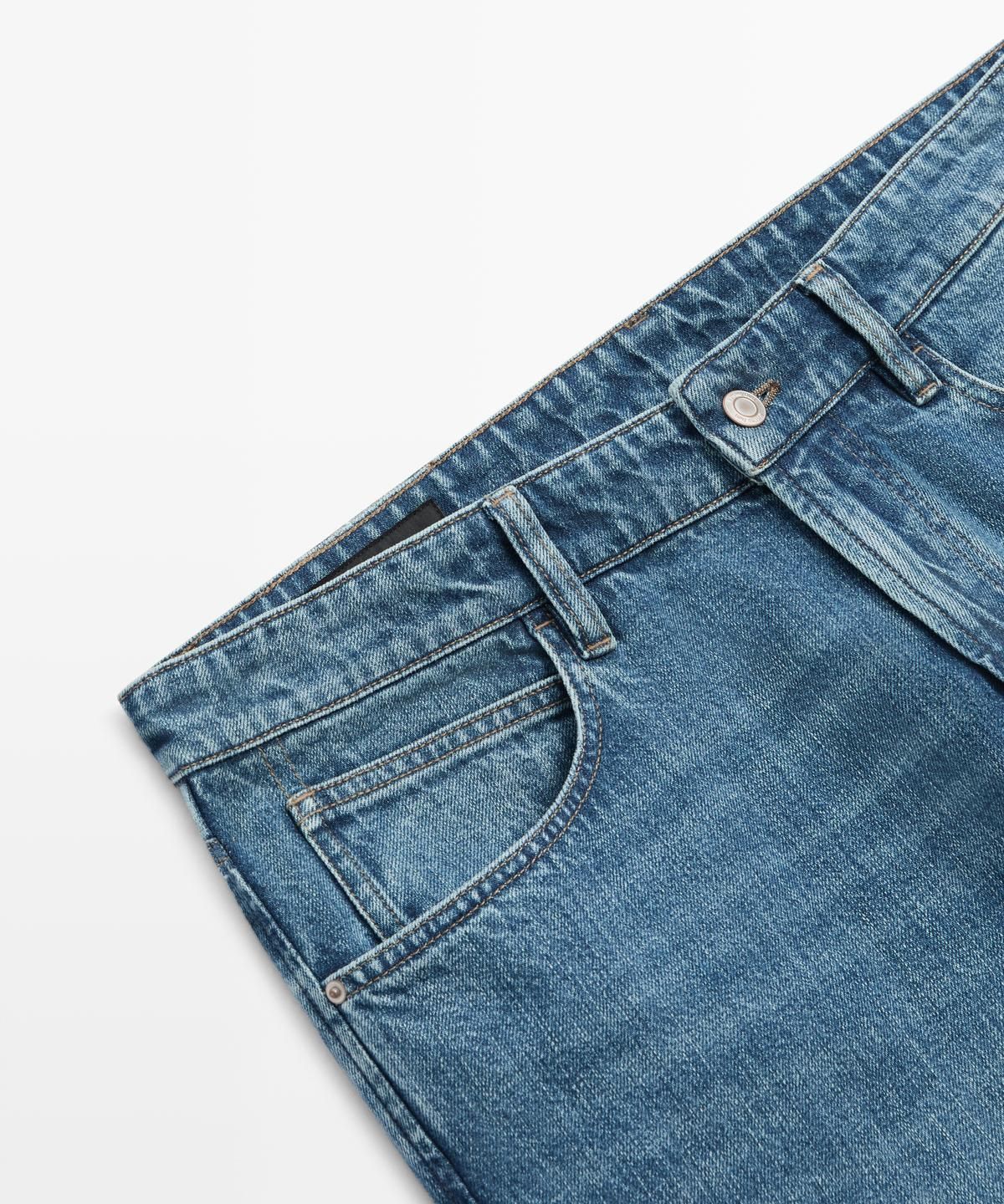 마시모두띠(MASSIMO DUTTI) 테이퍼드핏 진