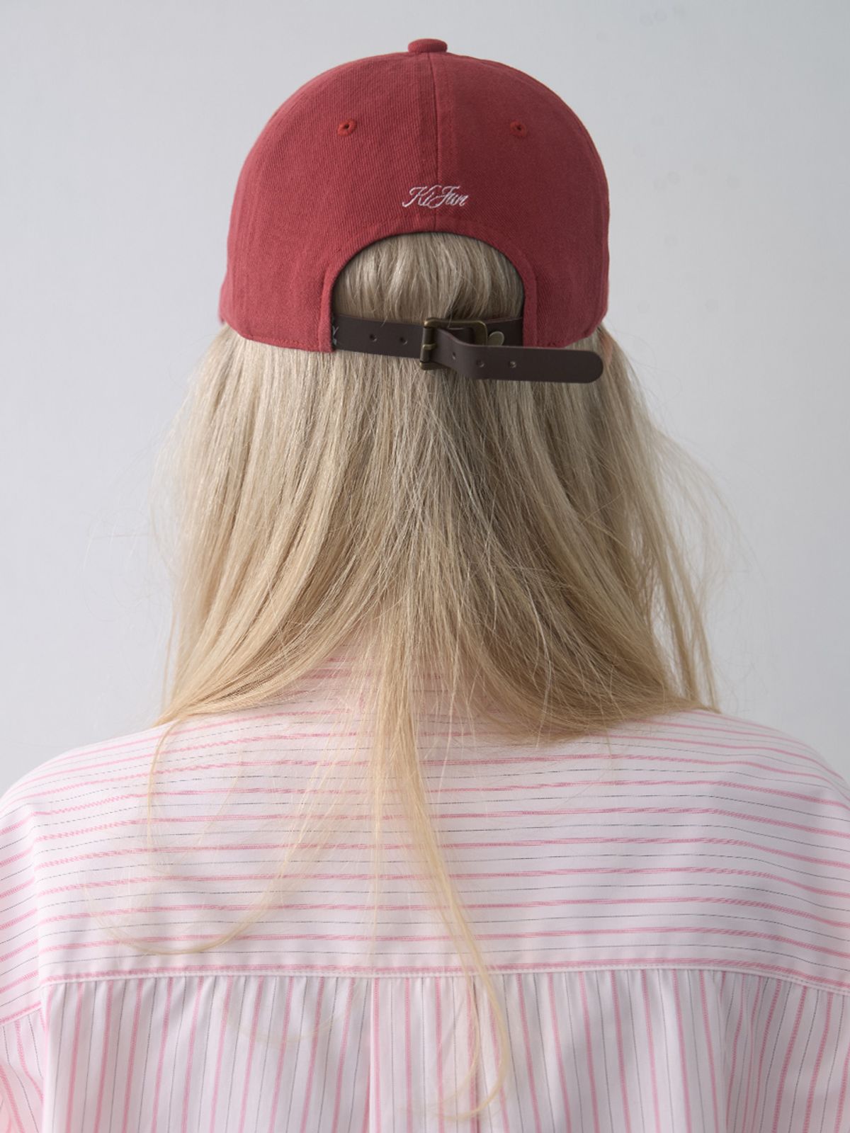 기준(KIJUN) Ocean Vibes Cap Red