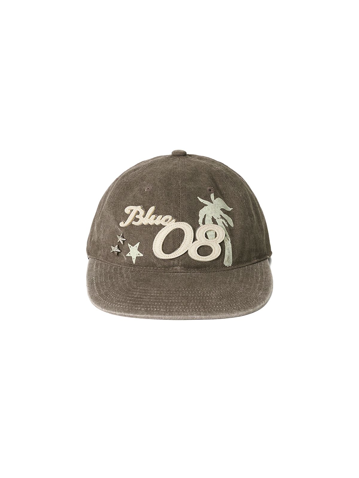 기준(KIJUN) Blue 08 Cap Charcoal Brown