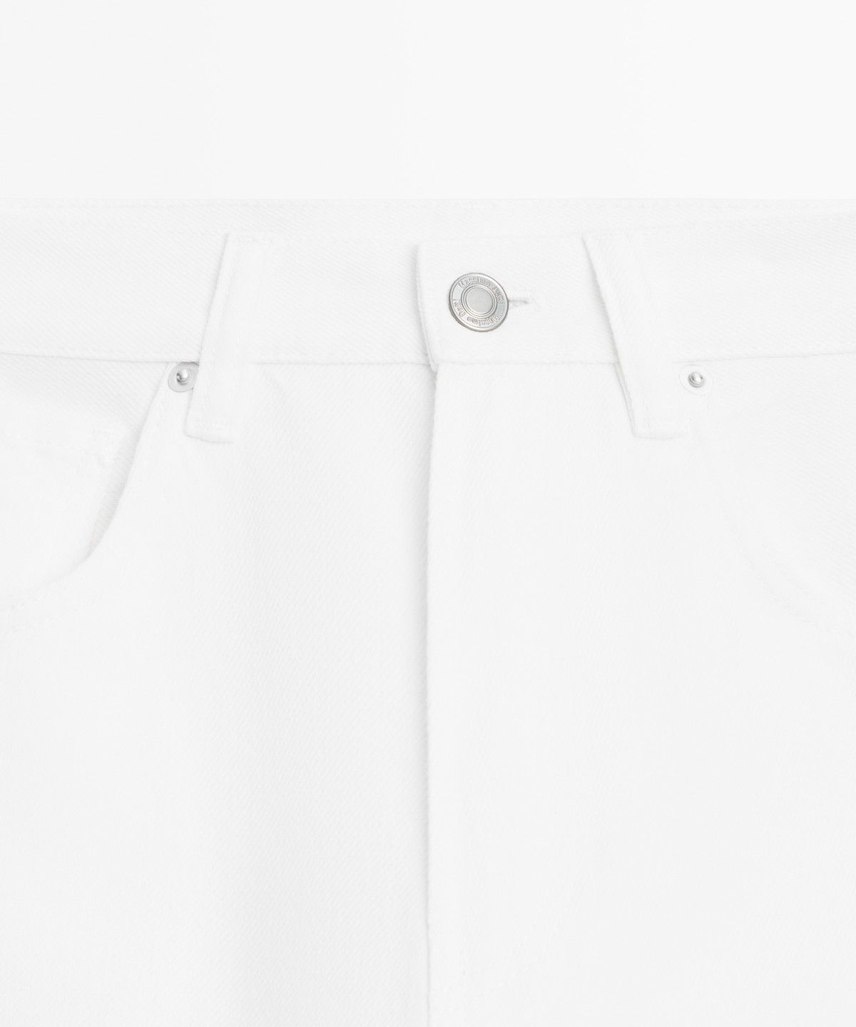 마시모두띠(MASSIMO DUTTI) 하이웨이스트 와이드 레그 진