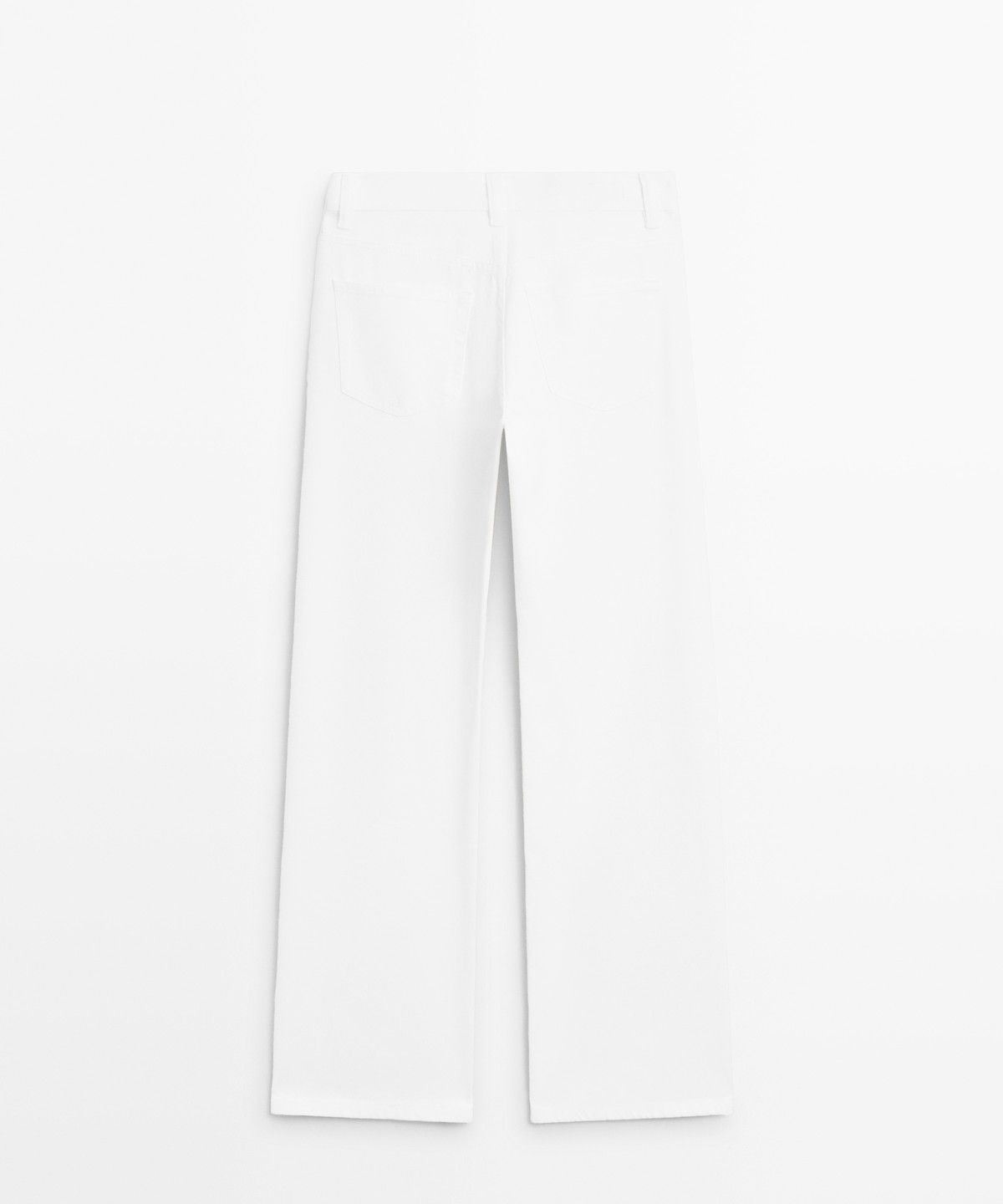 마시모두띠(MASSIMO DUTTI) 하이웨이스트 와이드 레그 진