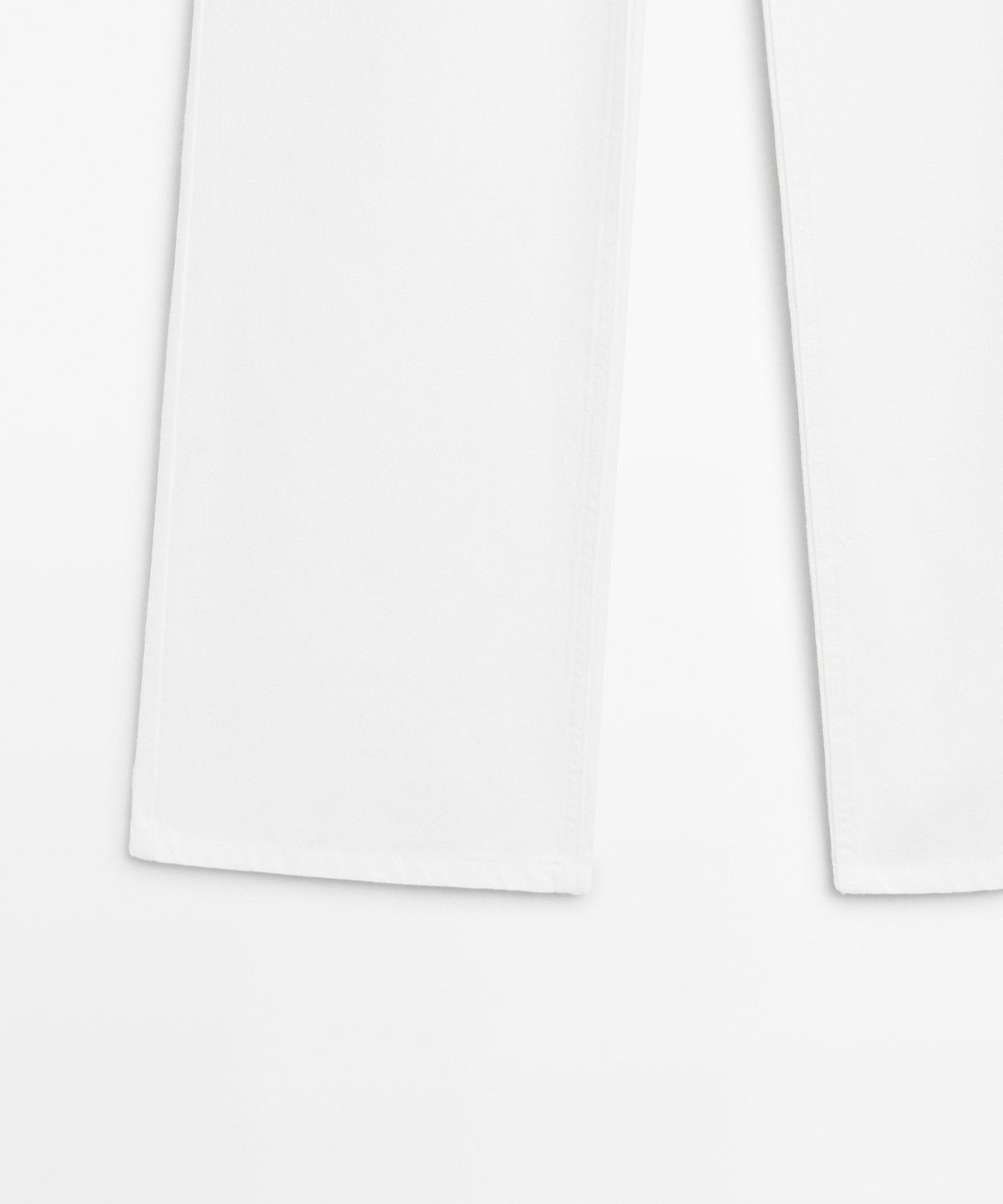 마시모두띠(MASSIMO DUTTI) 하이웨이스트 와이드 레그 진