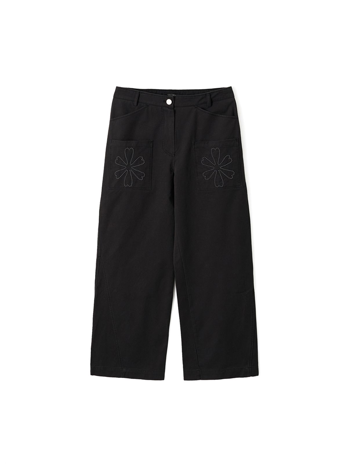 기준(KIJUN) Clover Pocket Pants Black