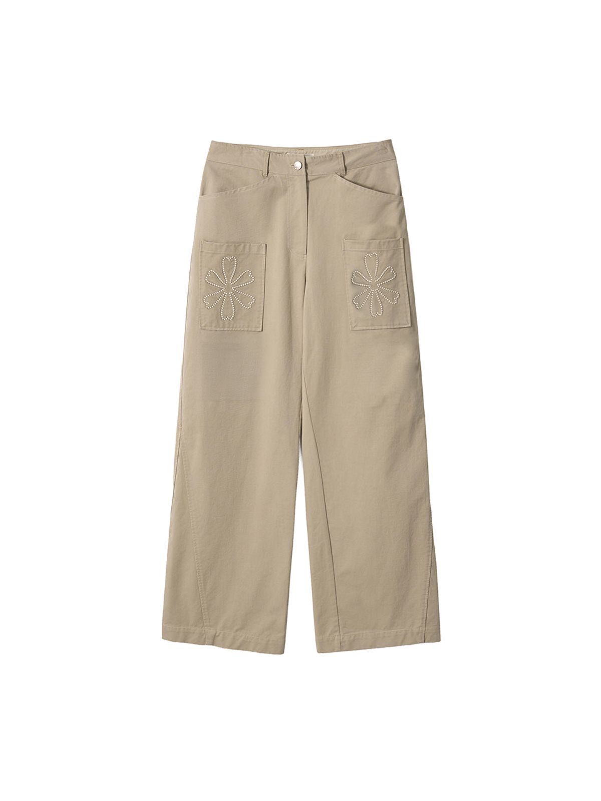 기준(KIJUN) Clover Pocket Pants Sand