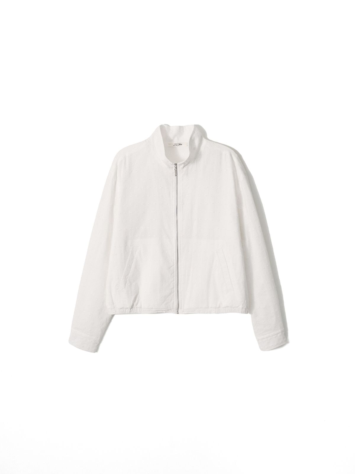 기준(KIJUN) Punching Lace Blouson Off-White