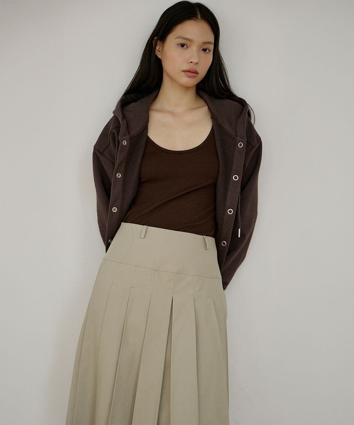 오어서울(AURE SEOUL) 치노플리츠스커트 [3COLORS]