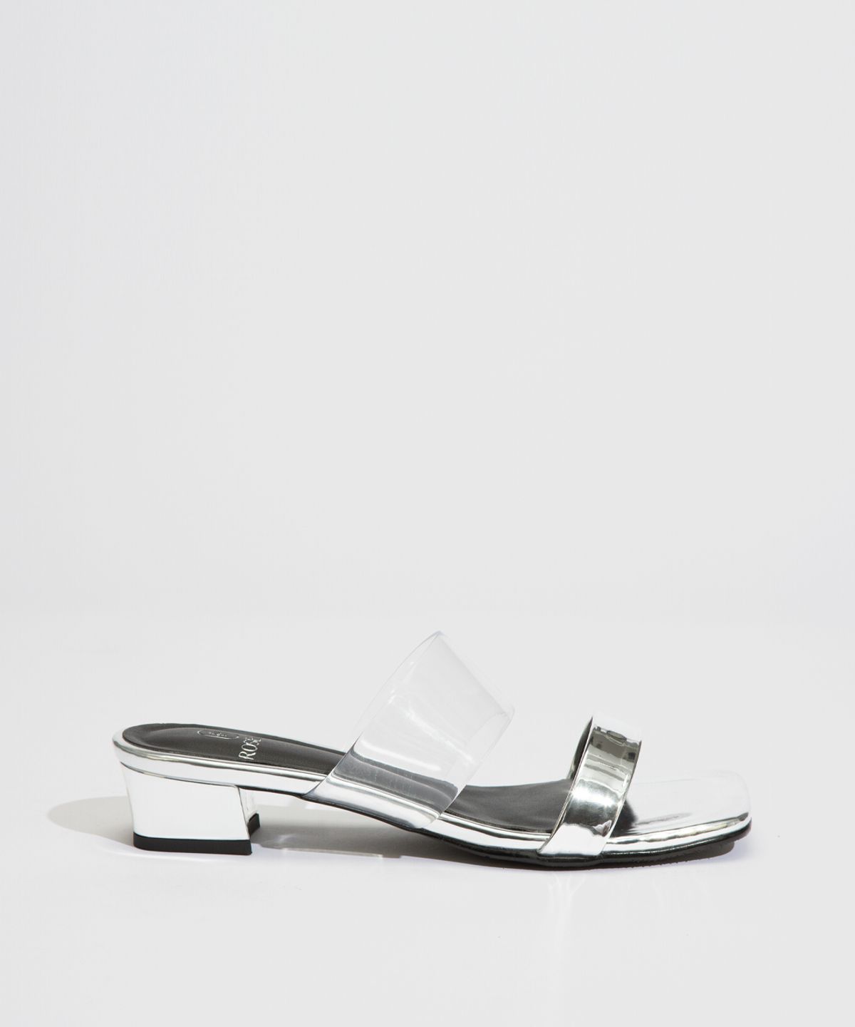 로제니크(ROSENICK) 베미스 앞스트랩 투명띠 뮬 (3cm,5cm/3colors)