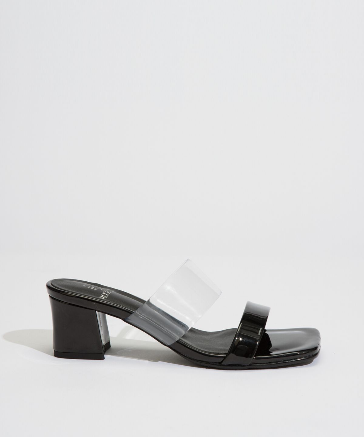 로제니크(ROSENICK) 베미스 앞스트랩 투명띠 뮬 (3cm,5cm/3colors)