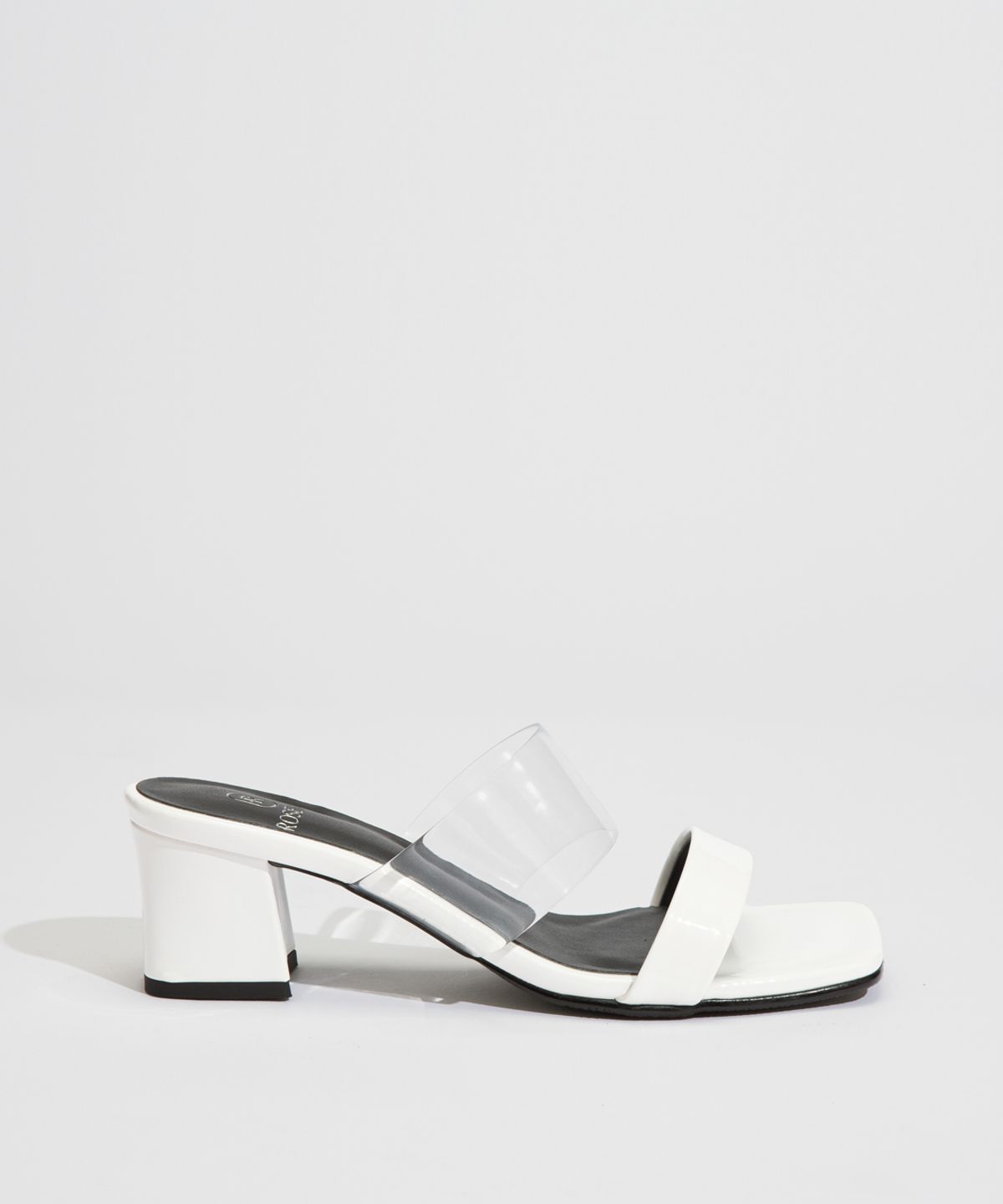 로제니크(ROSENICK) 베미스 앞스트랩 투명띠 뮬 (3cm,5cm/3colors)