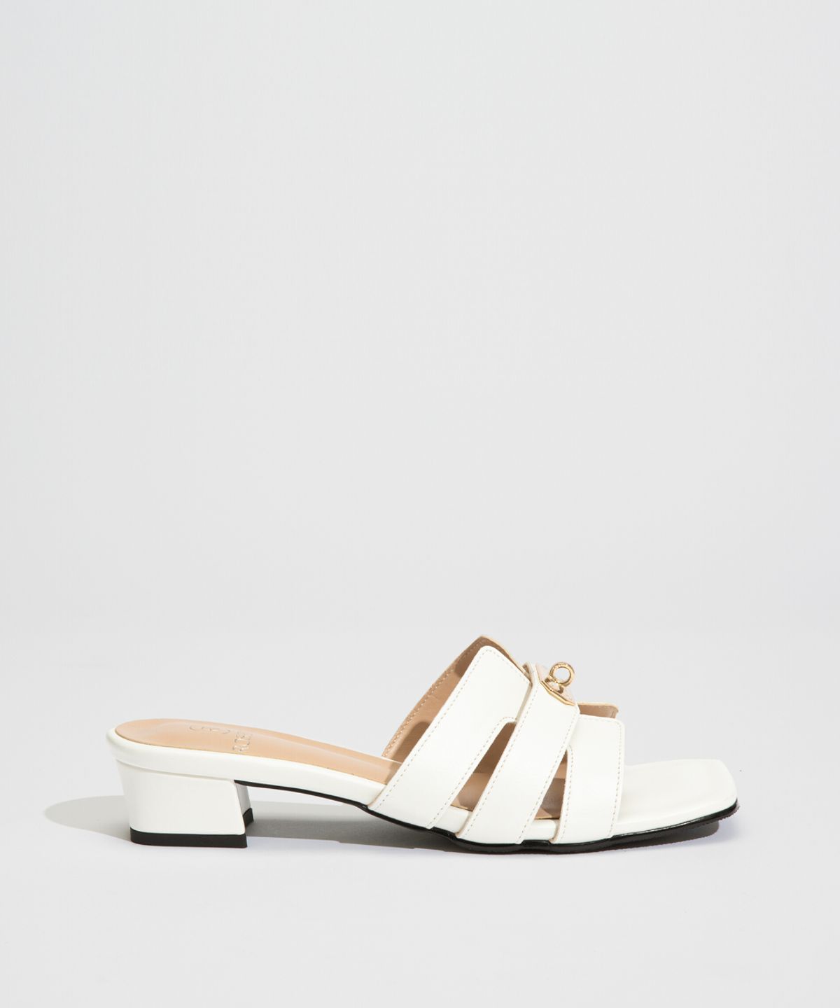 로제니크(ROSENICK) 헤릭 모던한 잠금비조 뮬 (3cm,5cm/4colors)