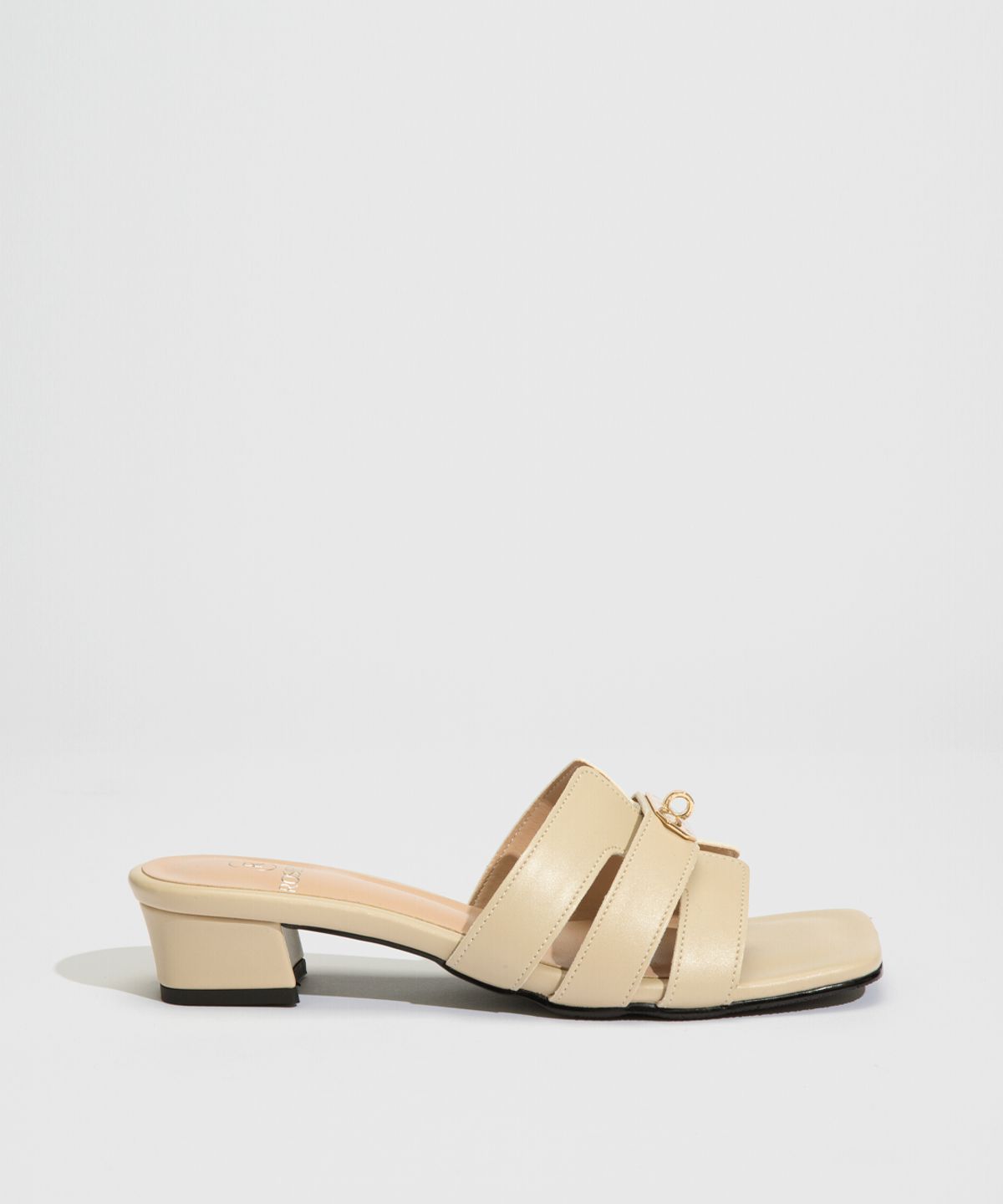 로제니크(ROSENICK) 헤릭 모던한 잠금비조 뮬 (3cm,5cm/4colors)