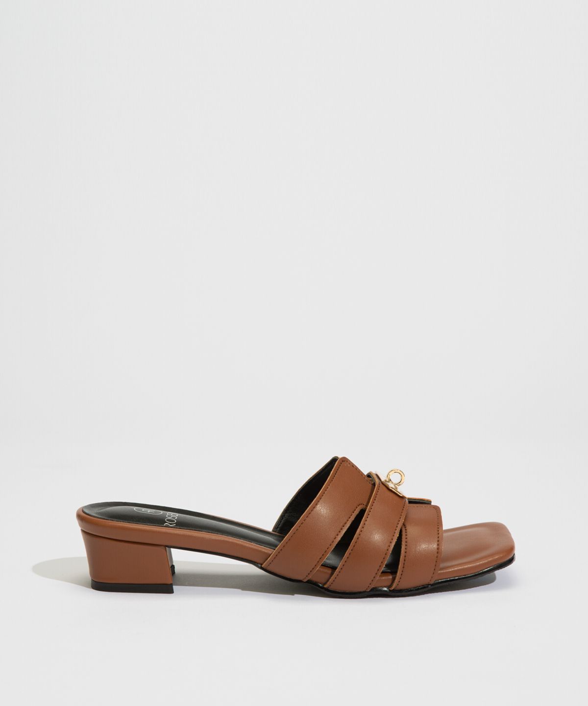 로제니크(ROSENICK) 헤릭 모던한 잠금비조 뮬 (3cm,5cm/4colors)