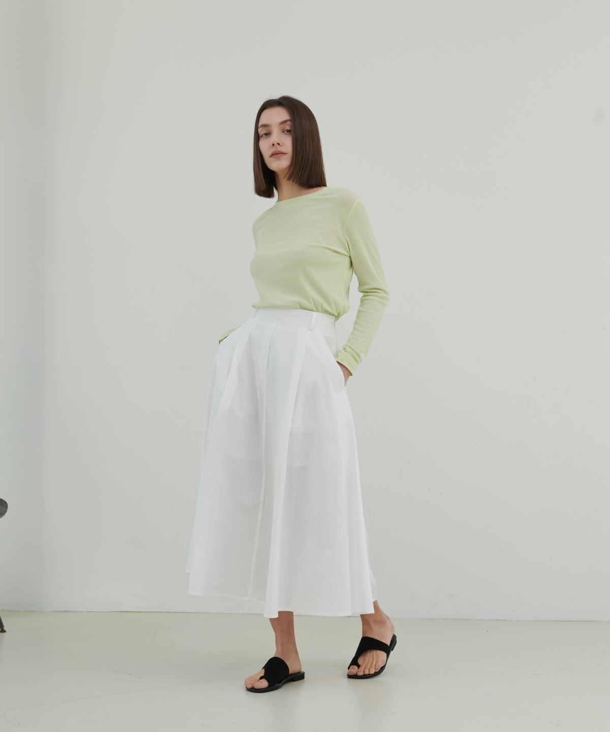오와이와이(OYY) 라이트 강연 베이직 탑_라임
