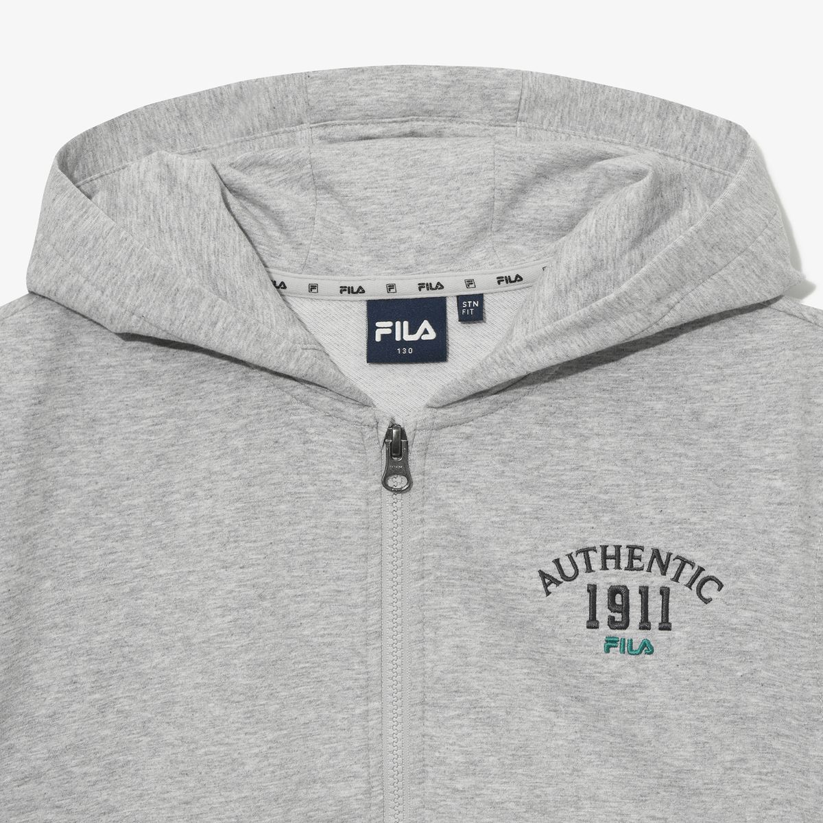 휠라 키즈(FILA KIDS) 캠퍼스 후드 조끼 집업