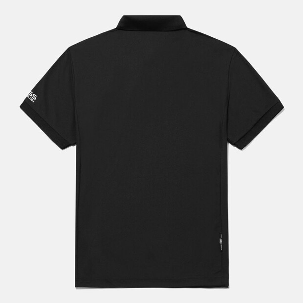 데상트(DESCENTE) 스위스 트라이애슬론 폴로 반팔 티셔츠 블랙 SR223IPS51