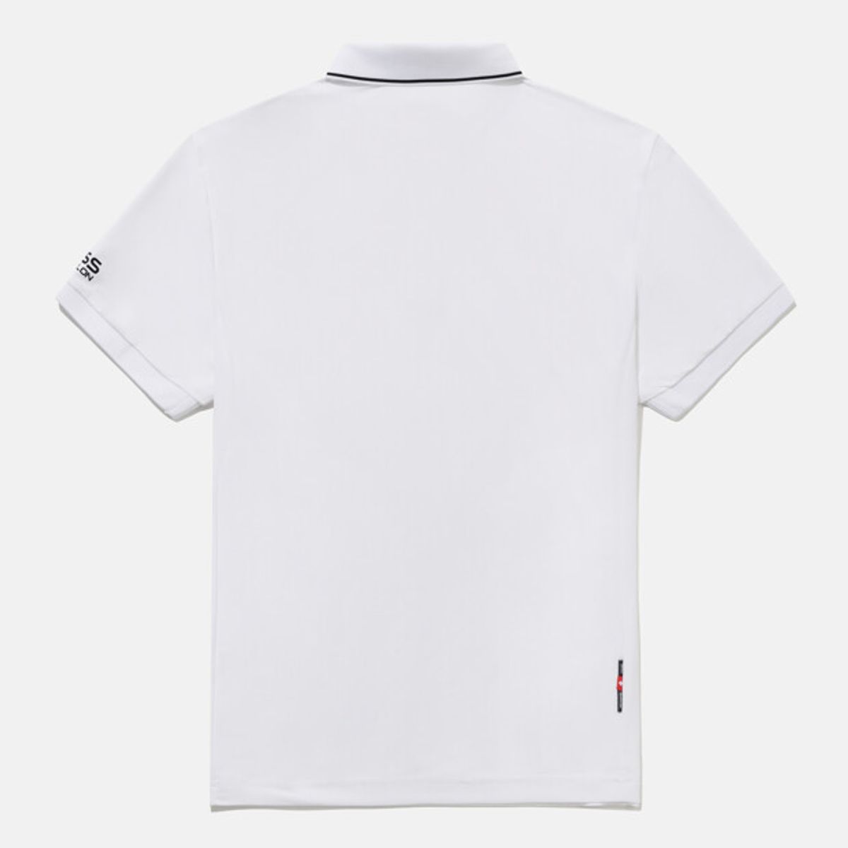 데상트(DESCENTE) 스위스 트라이애슬론 폴로 반팔 티셔츠 화이트 SR223IPS51