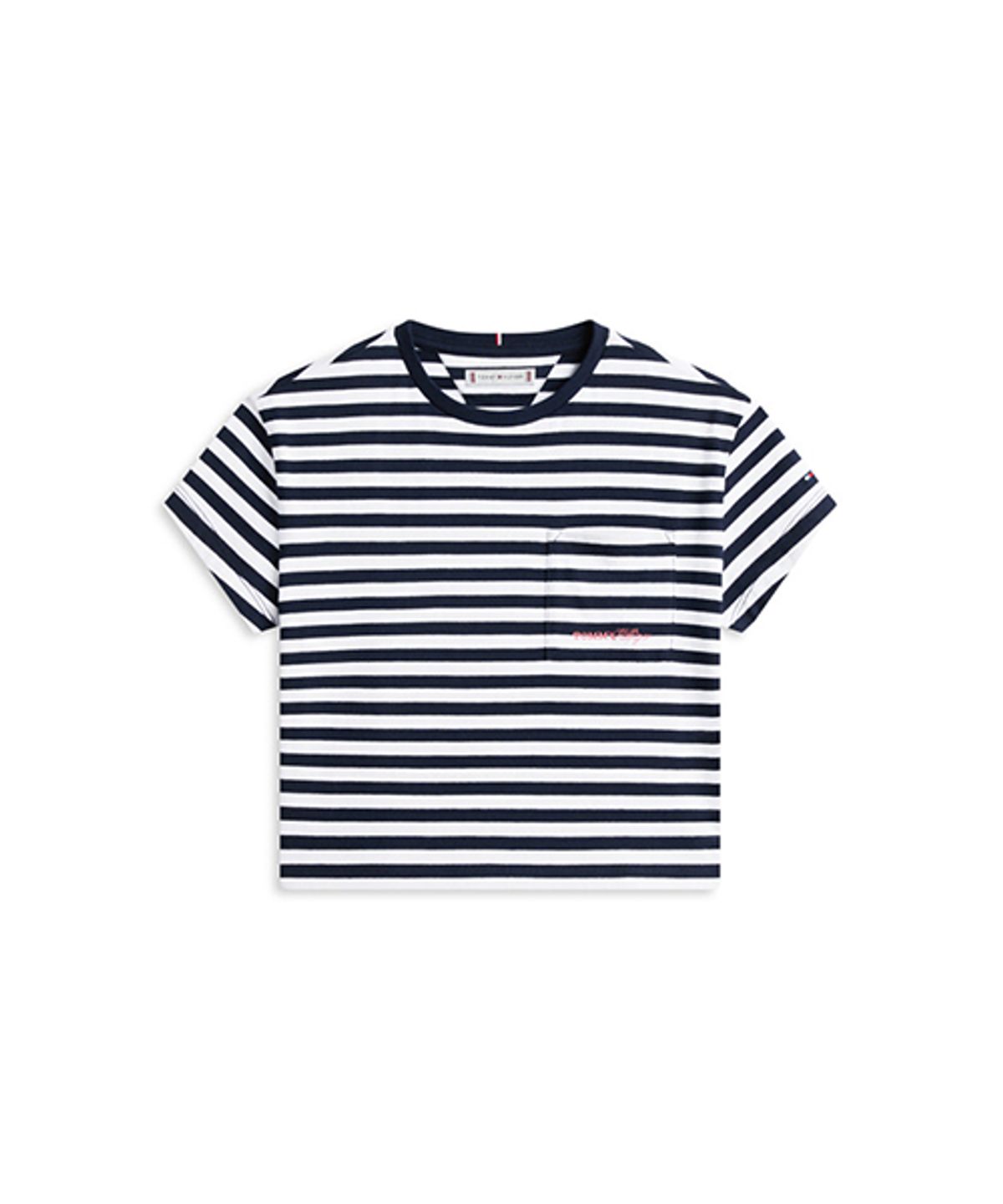 타미힐피거 키즈(TOMMY HILFIGER KIDS) 릴랙스 스트라이프 티셔츠