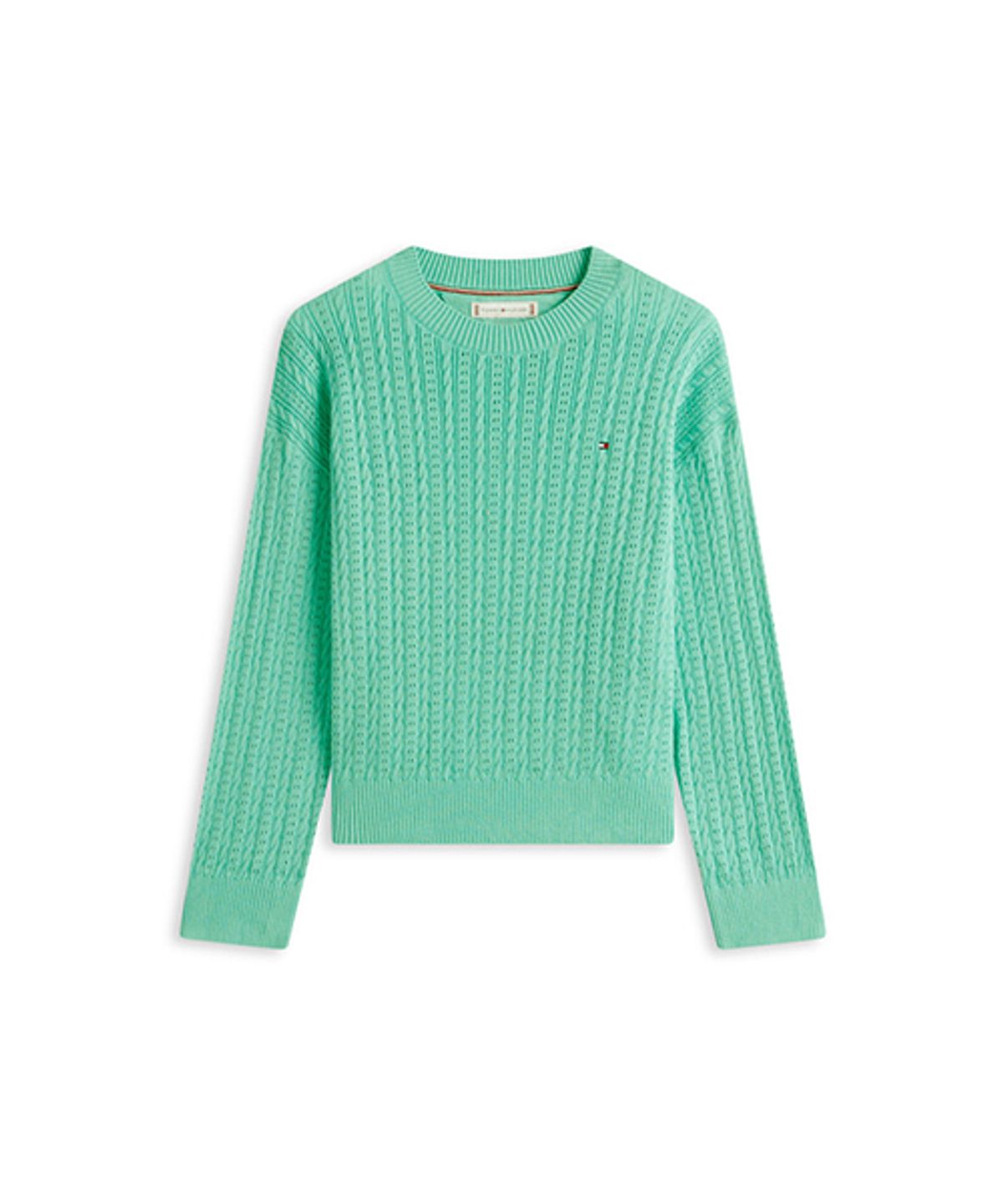 타미힐피거 키즈(TOMMY HILFIGER KIDS) 포인텔 케이블 스웨터