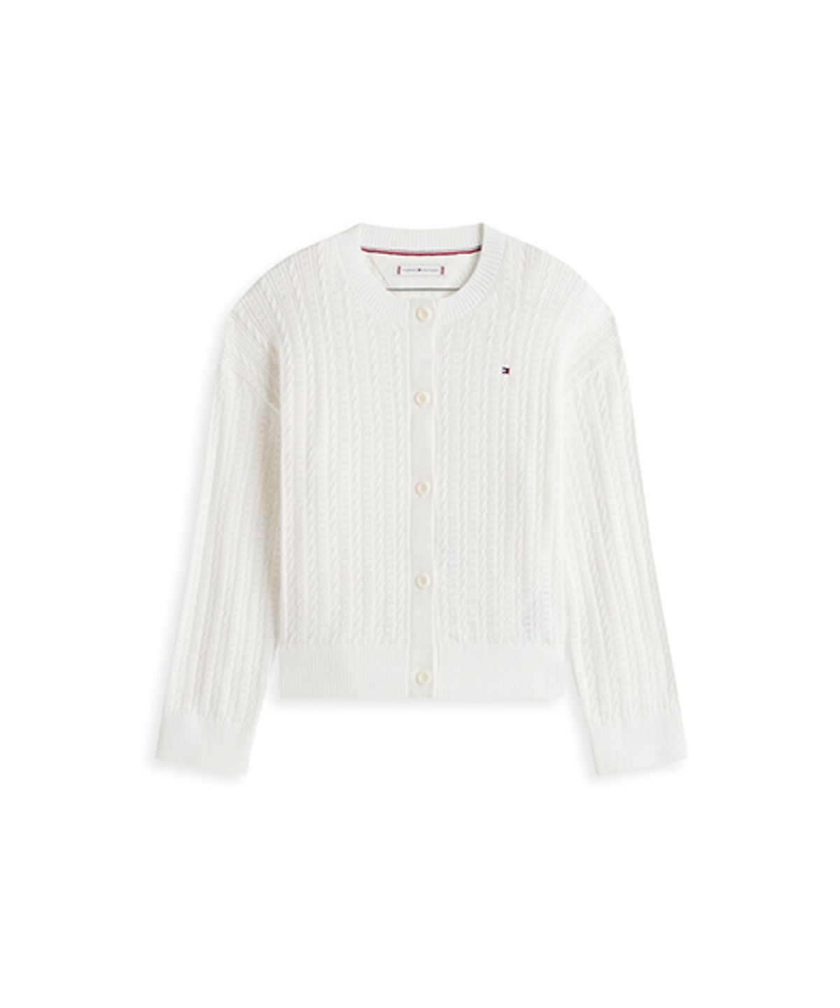 타미힐피거 키즈(TOMMY HILFIGER KIDS) 포인텔 케이블 가디건