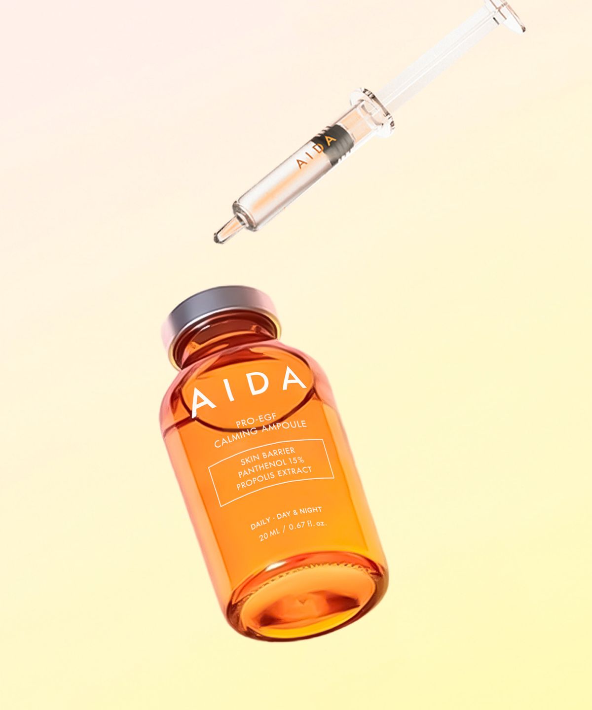 아이다 코스메틱(AIDA COSMETIC) 프로 이지에프 진정  앰플 20ml