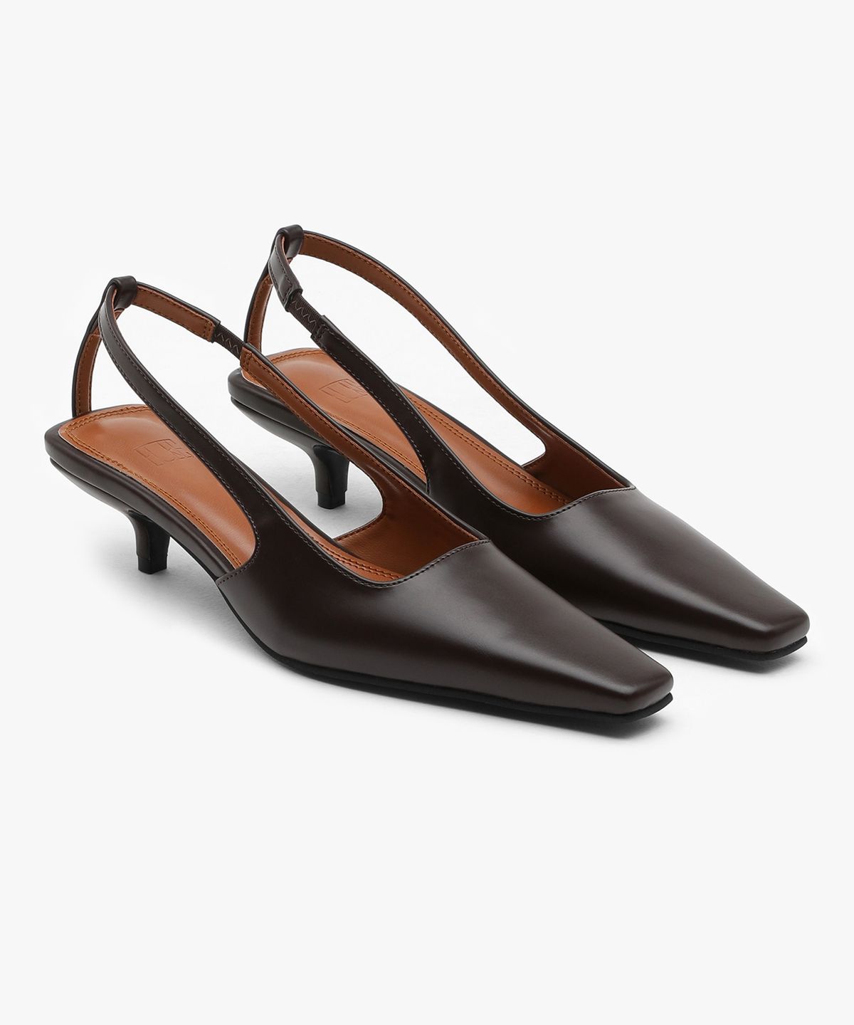 에퓨레(EPURE) SOIL Square Slingbacks (3color)