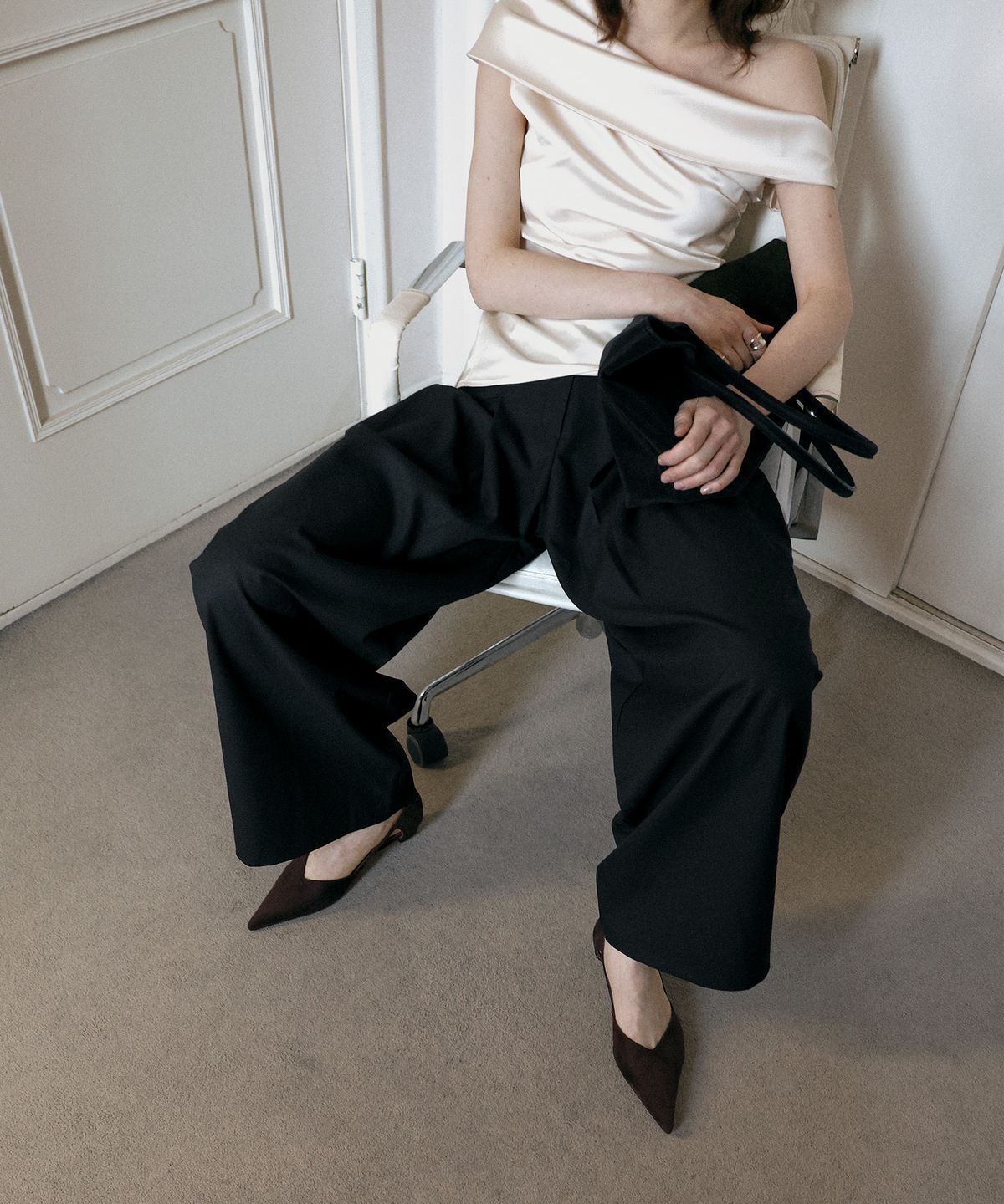 에퓨레(EPURE) MARI Suede Flats (3color)