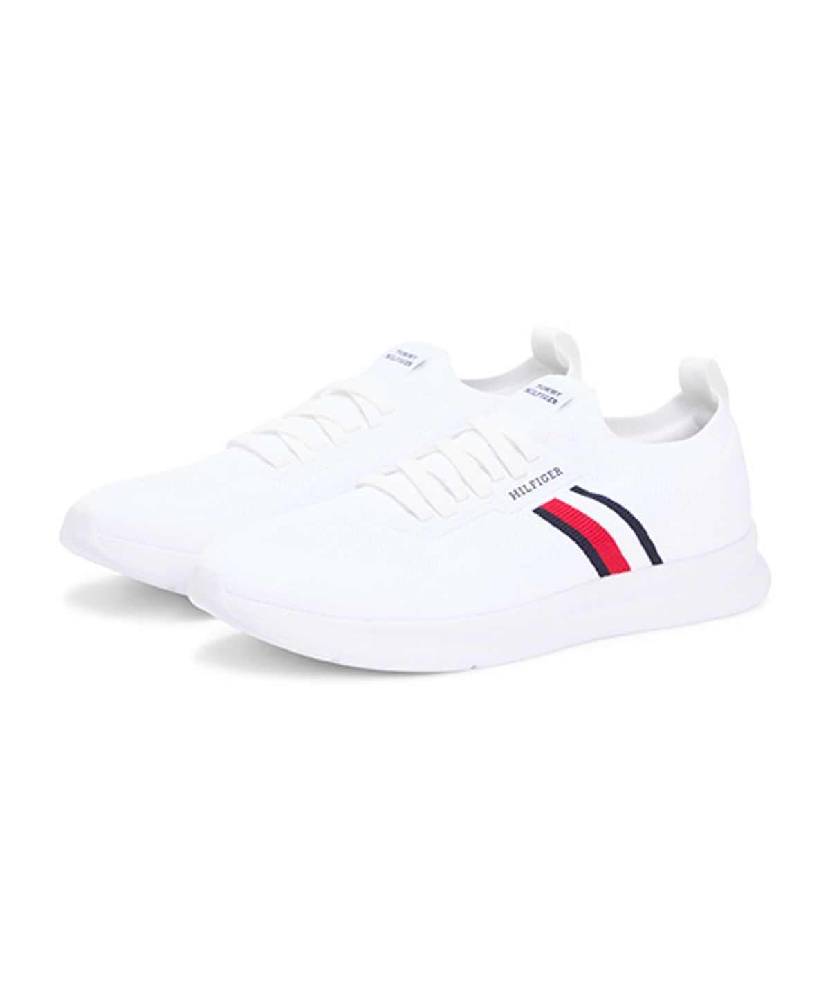 타미힐피거(TOMMY HILFIGER) 라이트런 니트 러너-화이트(T52G1ARS210MT1YBS)