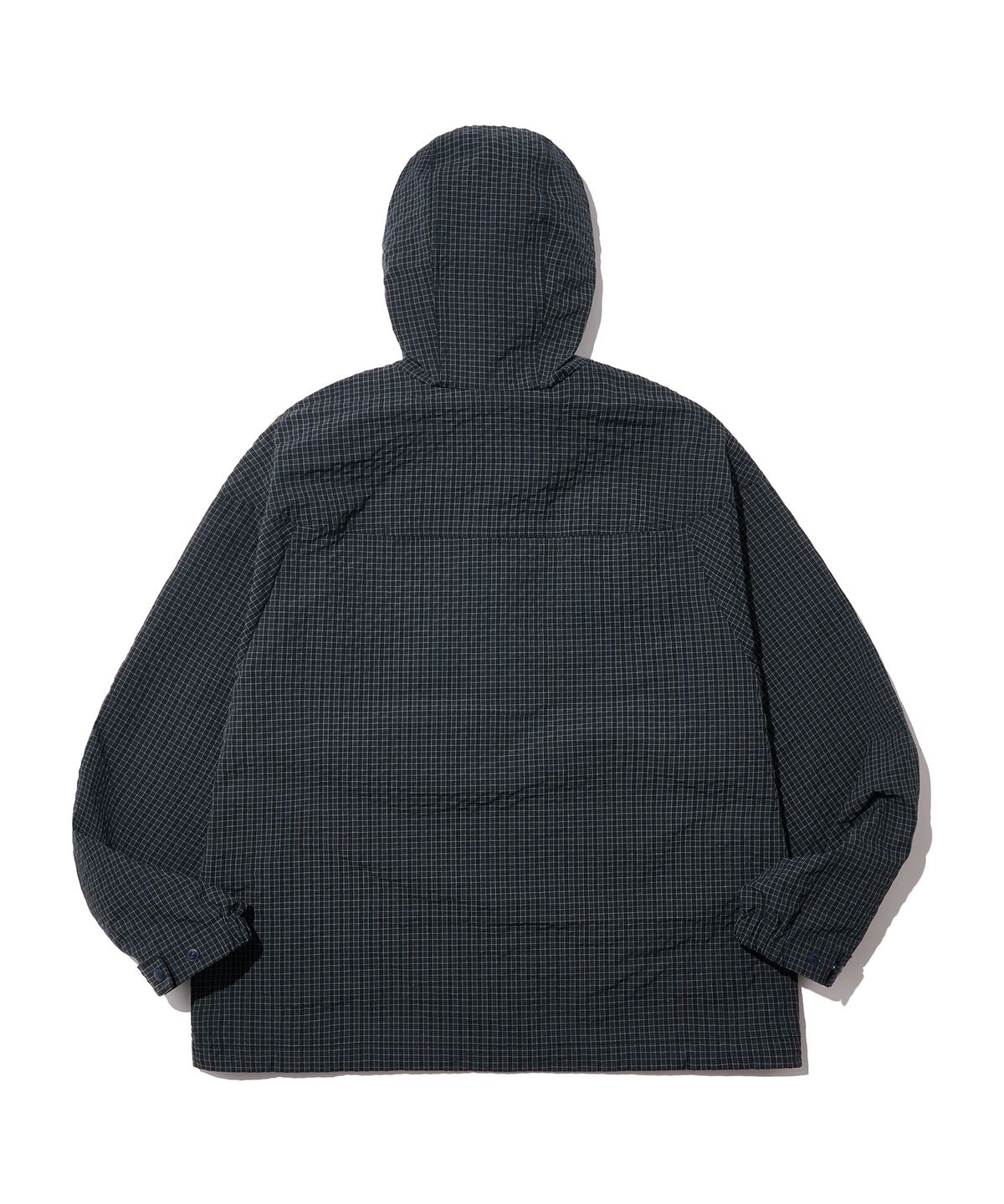 논타입(NONTYPE) DOUBLE DIAGONAL WIND JUMPER (CHECK NAVY)