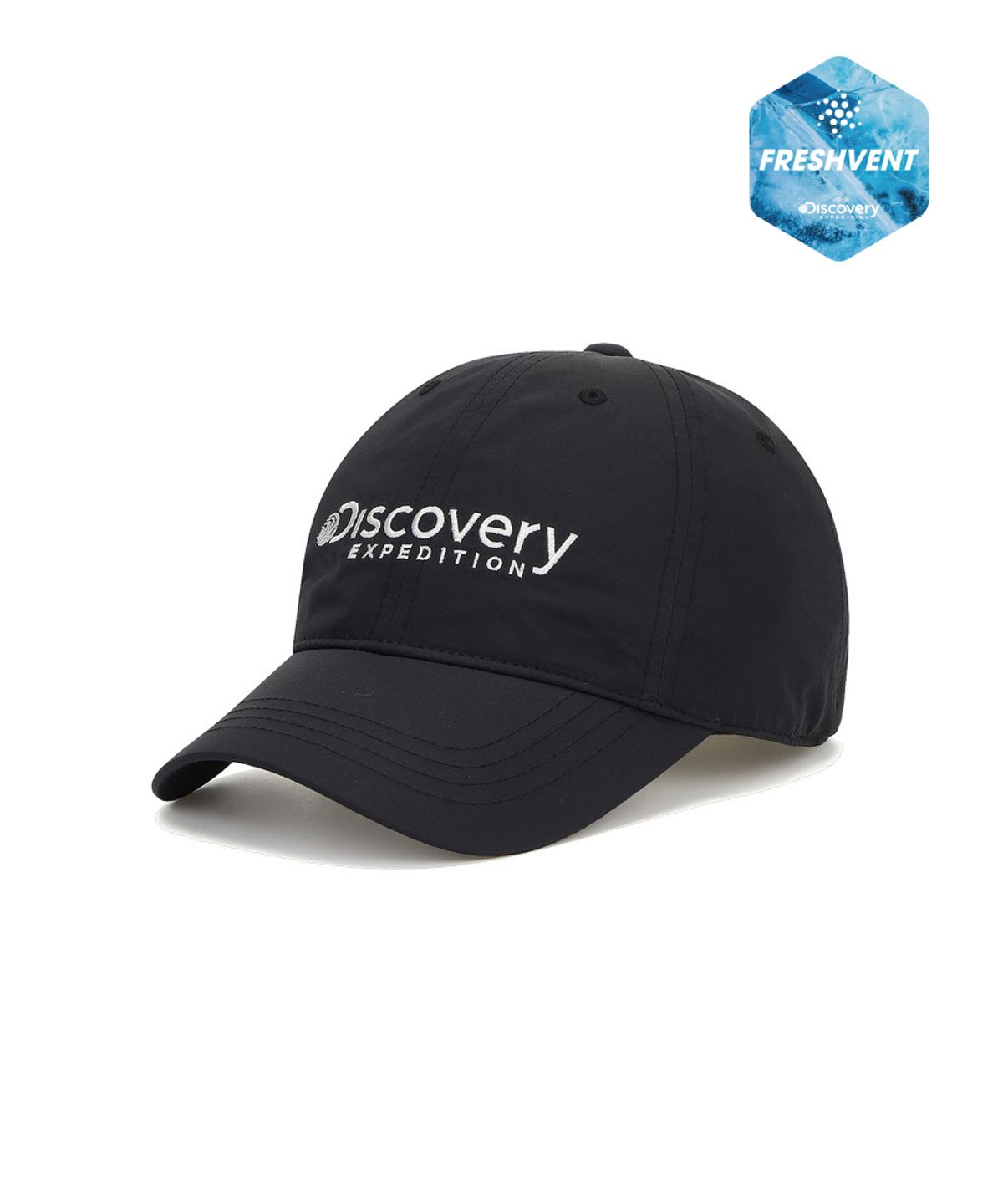 디스커버리 익스페디션(DISCOVERY EXPEDITION) 프레시벤트 하이퍼 볼캡 (BLACK)
