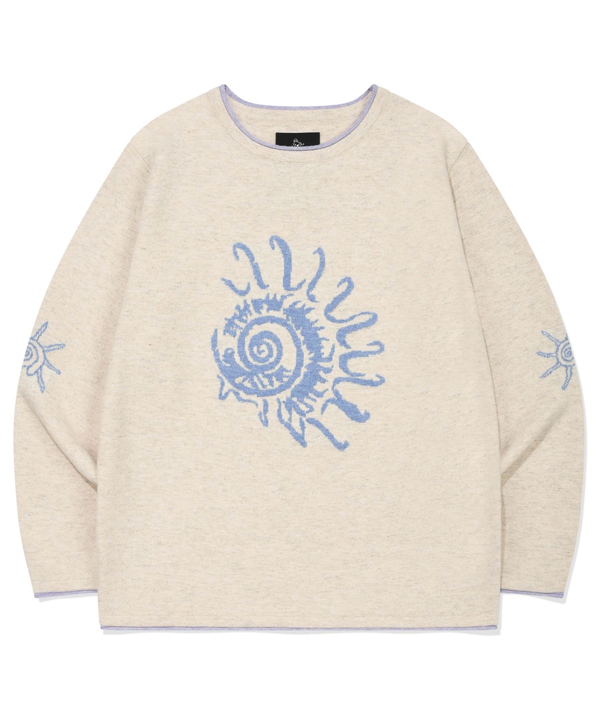 리트리버클럽(RETRIEVER CLUB) SHELL KNIT [IVORY]