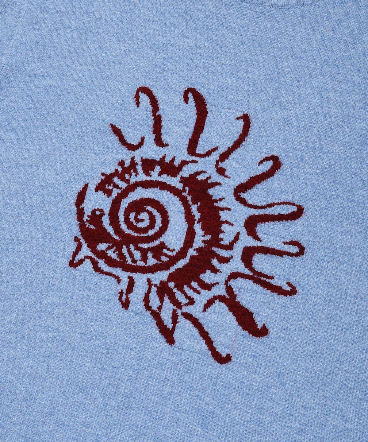 리트리버클럽(RETRIEVER CLUB) SHELL KNIT [SKY BLUE]