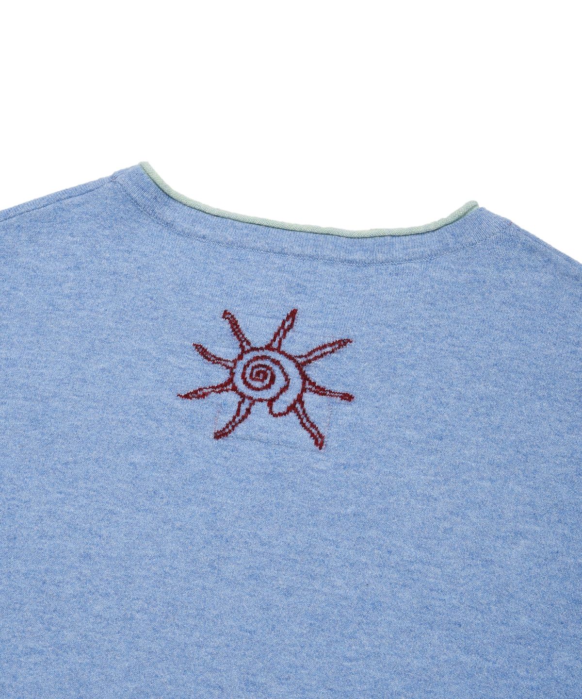 리트리버클럽(RETRIEVER CLUB) SHELL KNIT [SKY BLUE]