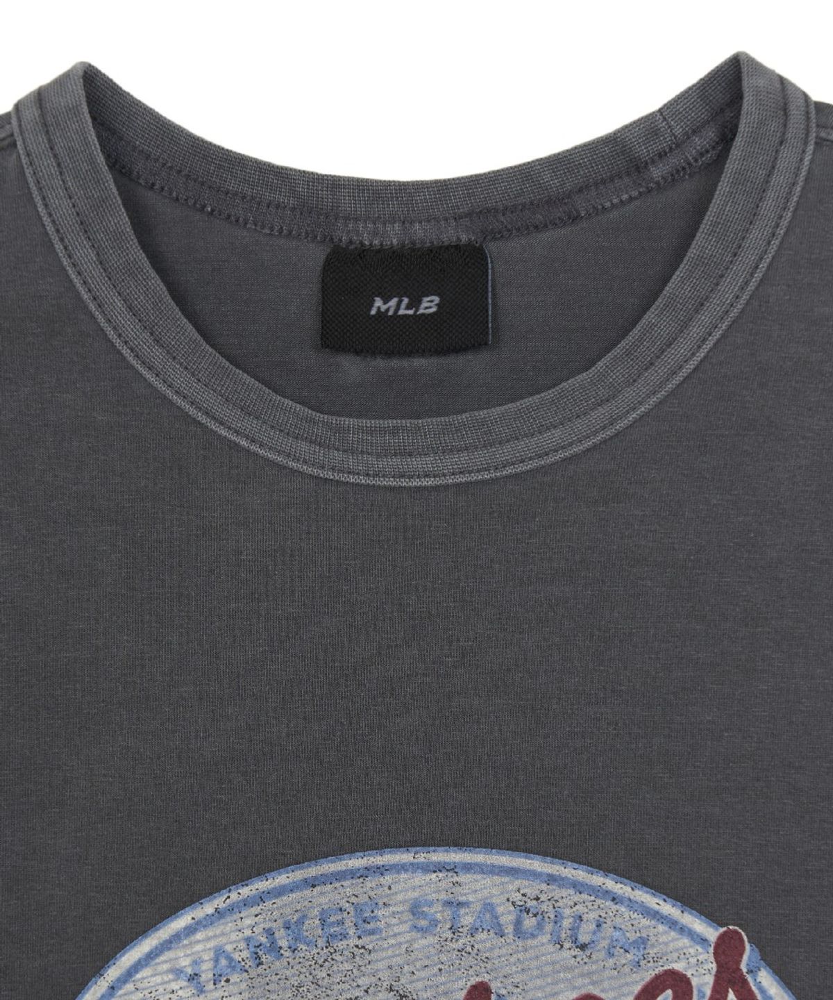 엠엘비 키즈(MLB KIDS) 스트릿 베이직 빈티지 아트웍 티셔츠 NY (D.Grey)