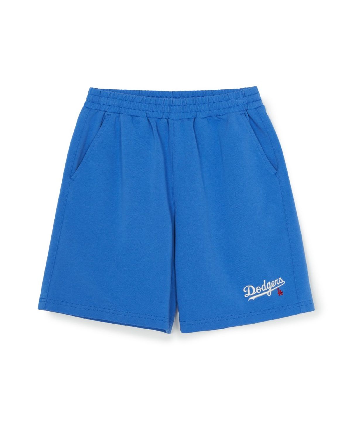 엠엘비 키즈(MLB KIDS) 스포티브 베이직 오버핏 반팔 세트 LA (Cobalt Blue)