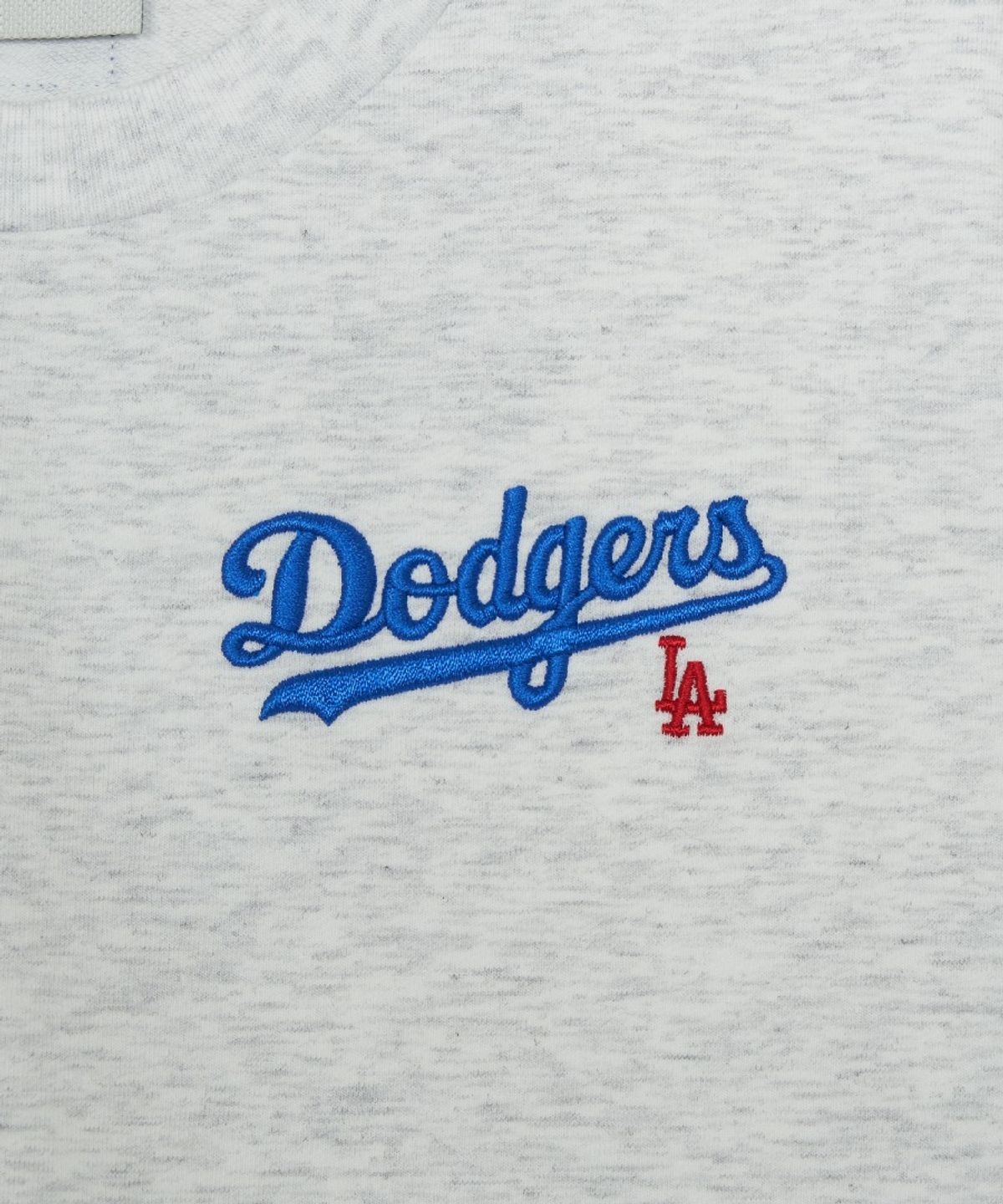 엠엘비 키즈(MLB KIDS) 스포티브 베이직 오버핏 반팔 세트 LA (L.Melange Grey)