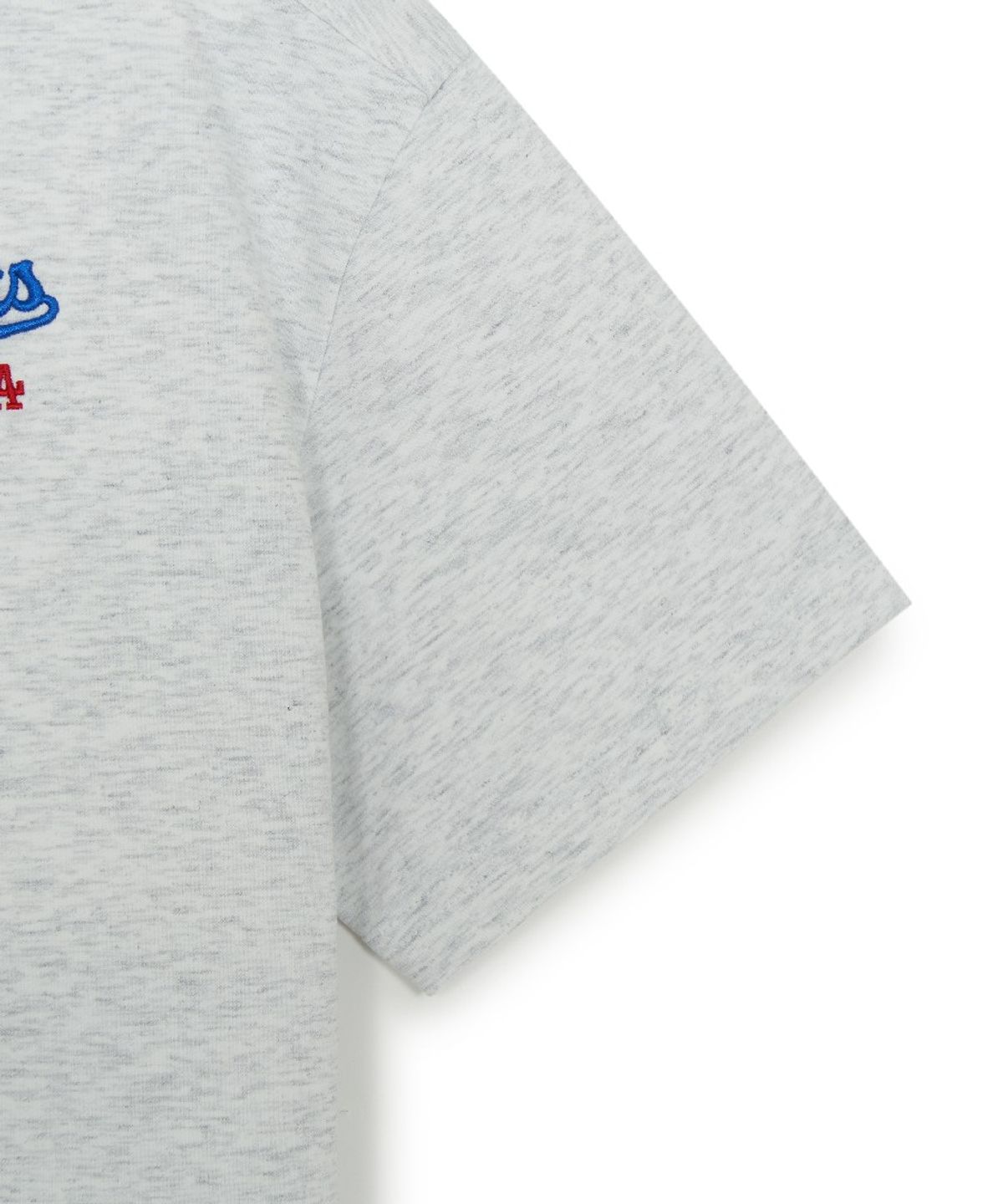 엠엘비 키즈(MLB KIDS) 스포티브 베이직 오버핏 반팔 세트 LA (L.Melange Grey)