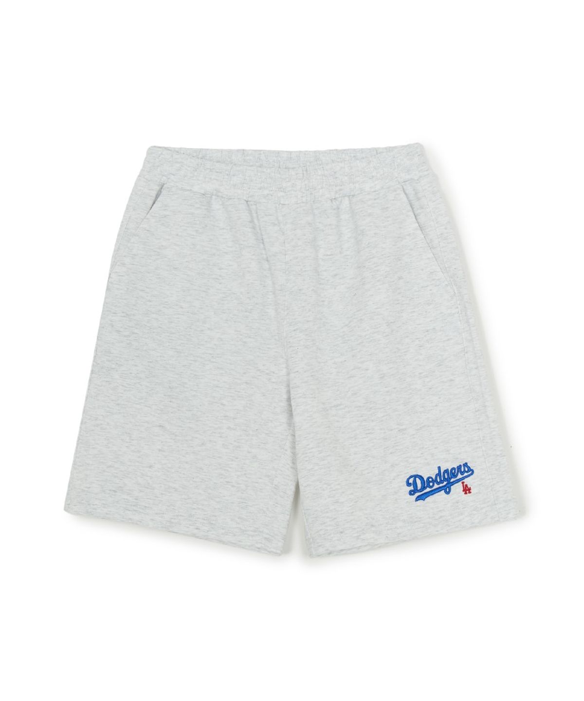 엠엘비 키즈(MLB KIDS) 스포티브 베이직 오버핏 반팔 세트 LA (L.Melange Grey)