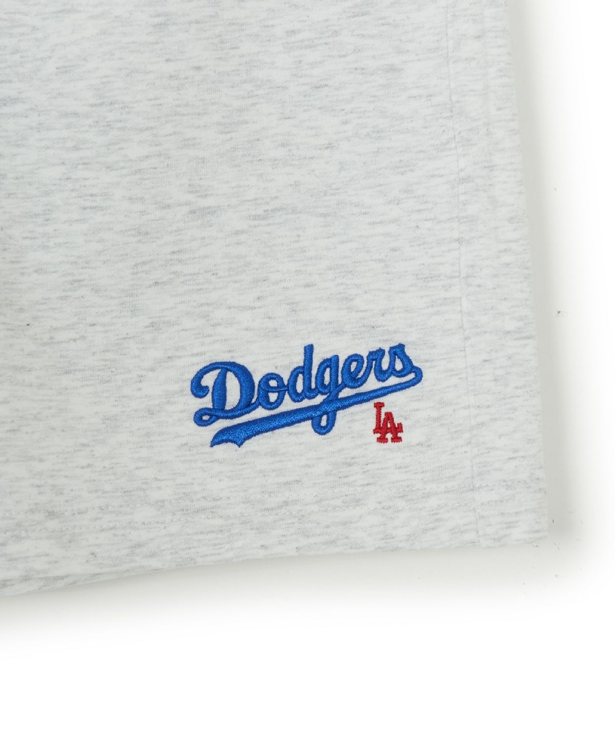 엠엘비 키즈(MLB KIDS) 스포티브 베이직 오버핏 반팔 세트 LA (L.Melange Grey)