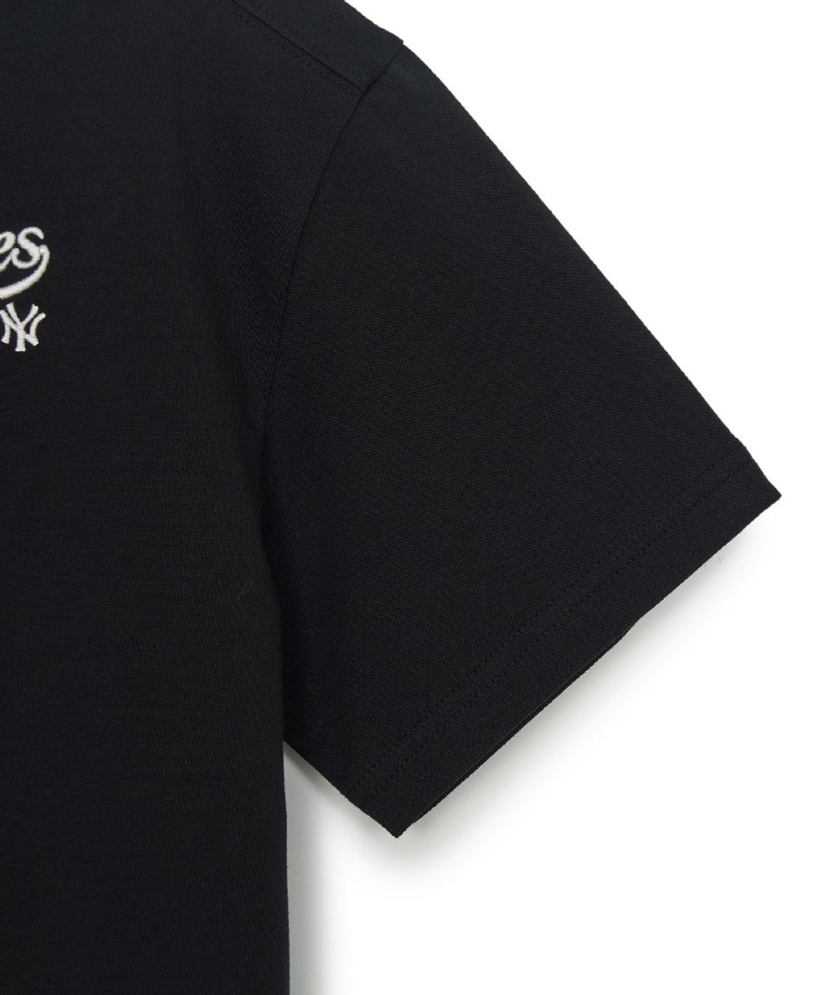 엠엘비 키즈(MLB KIDS) 스포티브 베이직 오버핏 반팔 세트 NY (Black)