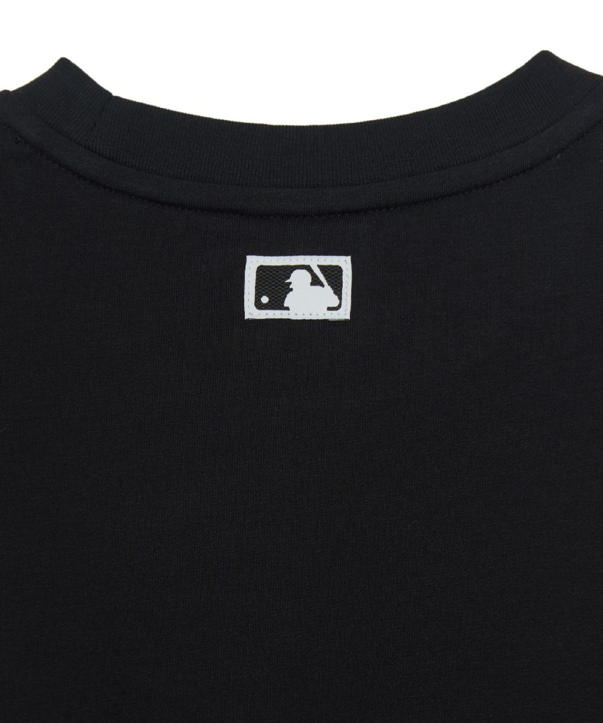 엠엘비 키즈(MLB KIDS) 스포티브 베이직 오버핏 반팔 세트 NY (Black)