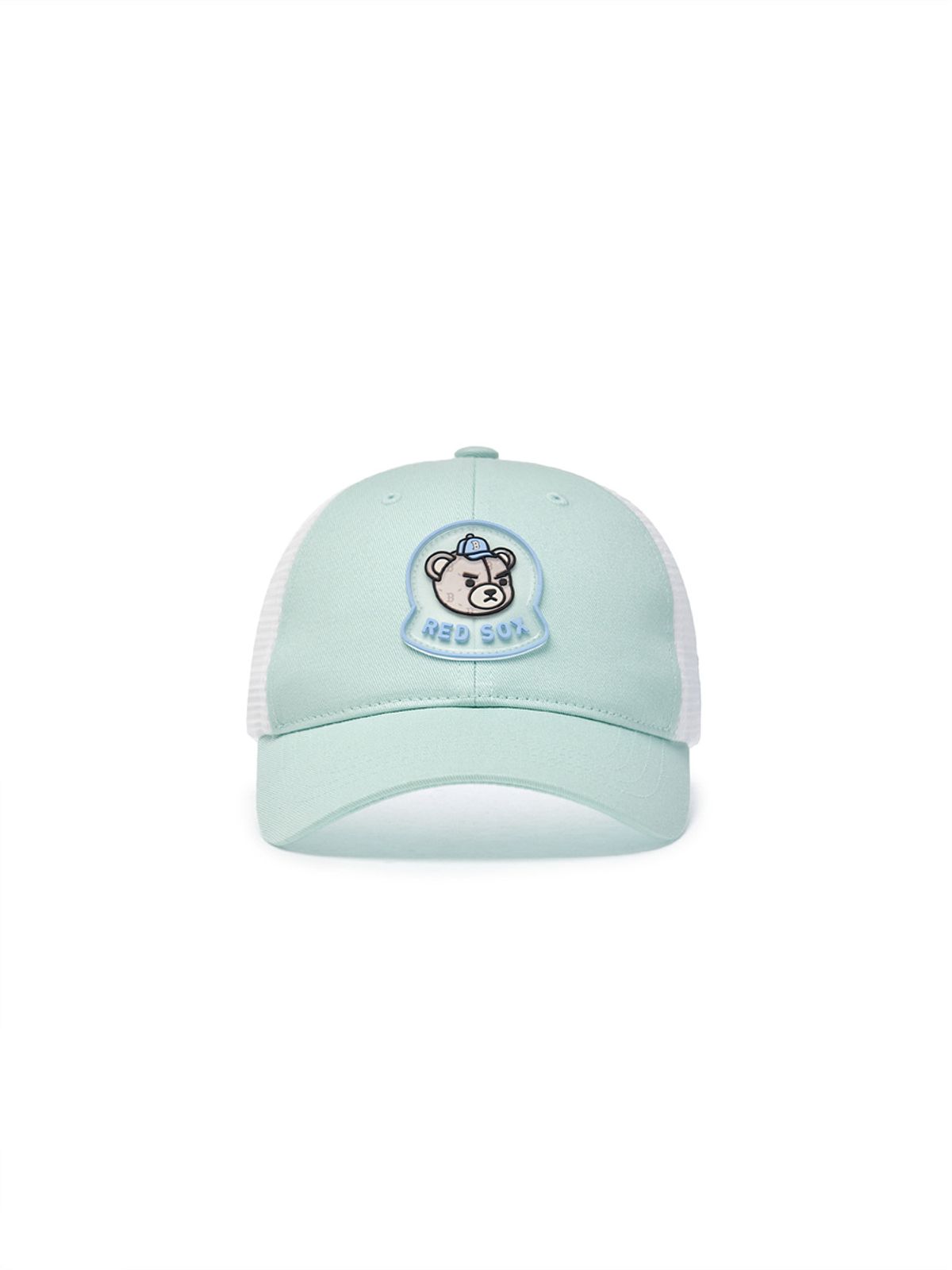 엠엘비 키즈(MLB KIDS) 메가베어 와펜 메쉬캡 BOS (L.Mint)