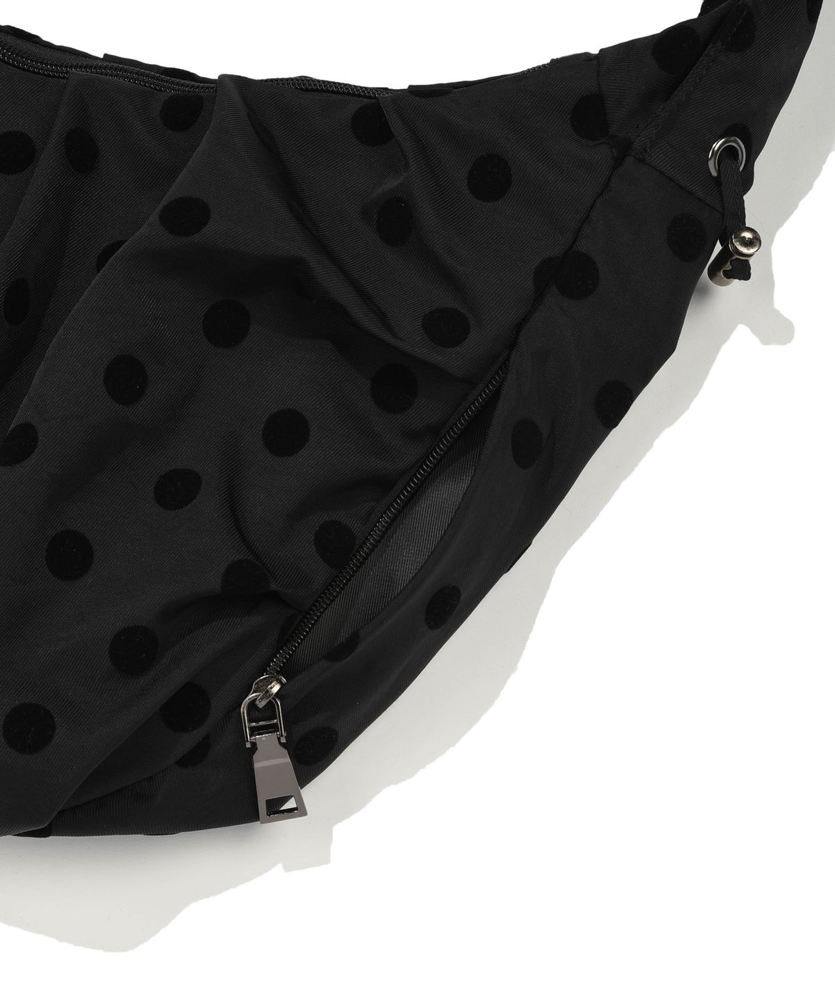 리트리버클럽(RETRIEVER CLUB) DOT CROSS BAG [BLACK]