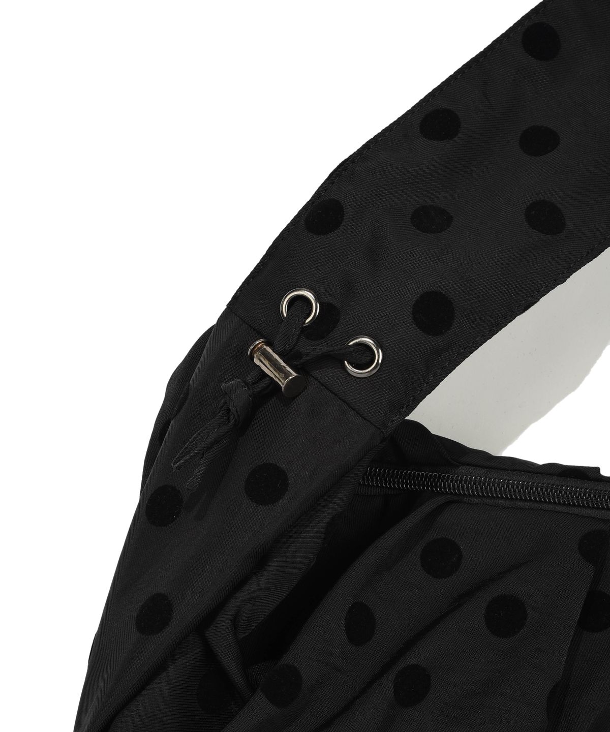 리트리버클럽(RETRIEVER CLUB) DOT CROSS BAG [BLACK]