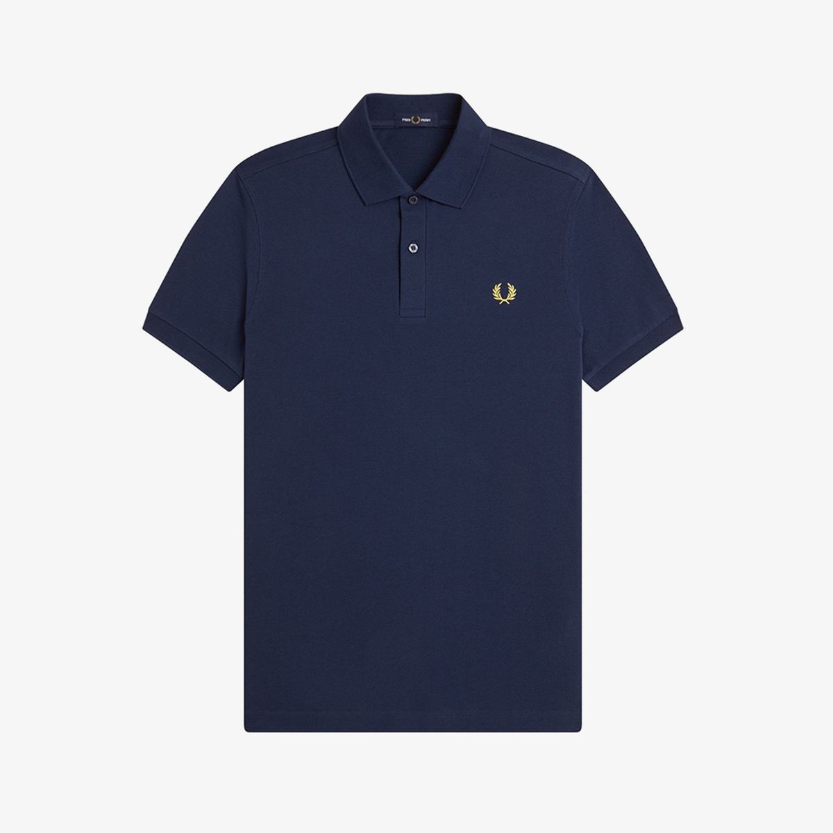 프레드페리(FRED PERRY) [M6000] 플레인 프레드페리 셔츠 - 테니스블루/레몬발리 AFPM2616000-02B