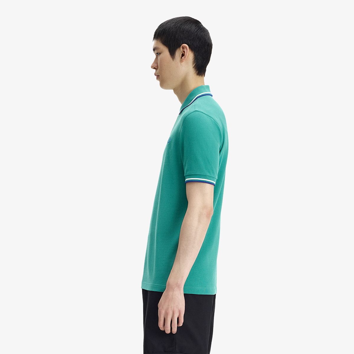 프레드페리(FRED PERRY) [M3600] 트윈 팁 프레드페리 셔츠 - 딥민트/스노우화이트/소호이클립스 AFPM2613600-03B