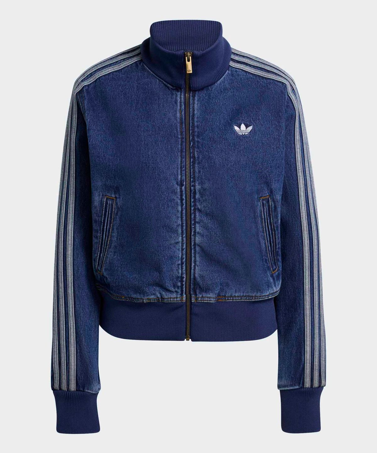 아디다스(ADIDAS) 파이어버드 데님 트랙탑 - 블루 / KD2913