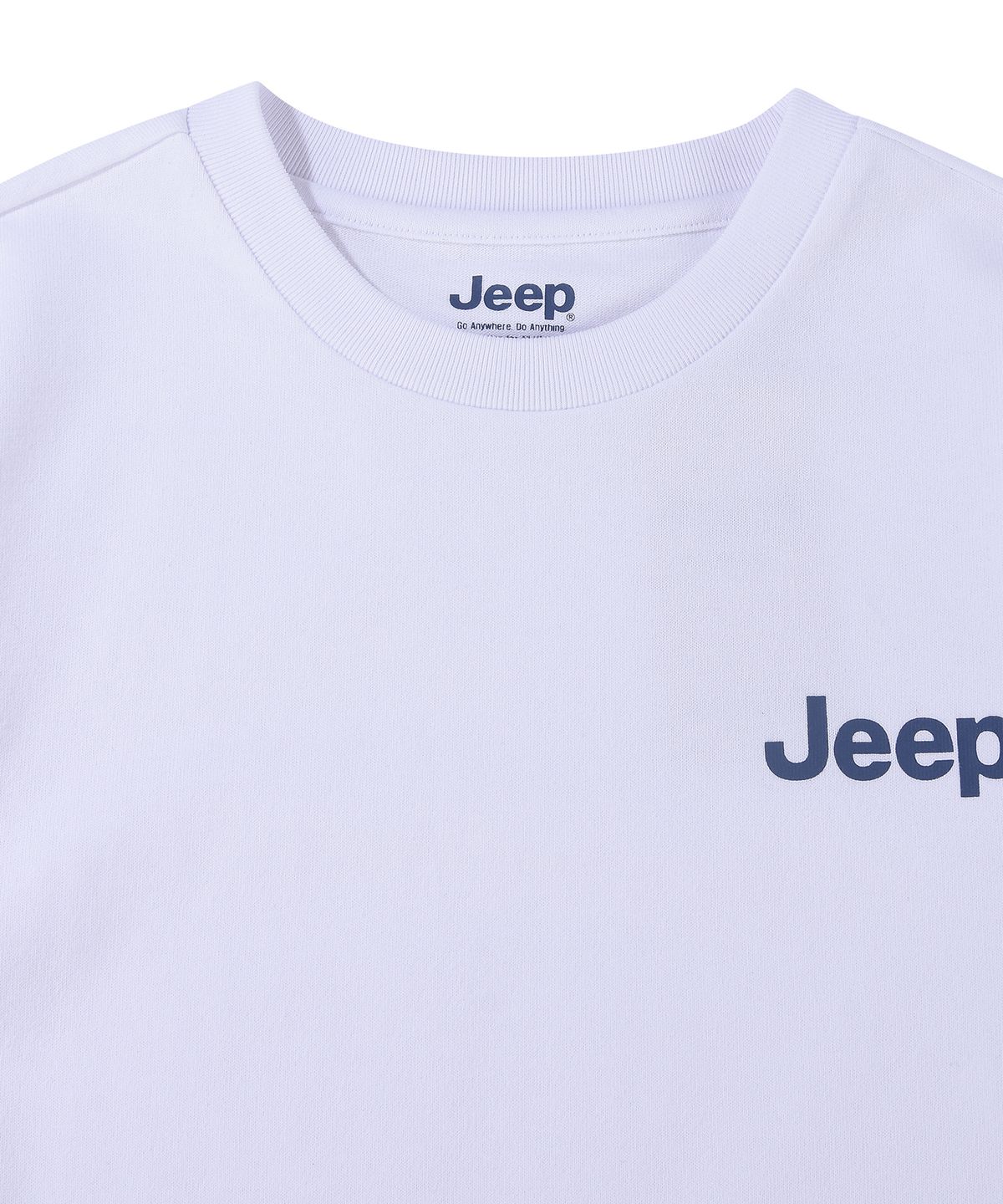 지프(JEEP) 헤비 코튼 스몰로고 반팔 티셔츠 (JR5TSU192WH)